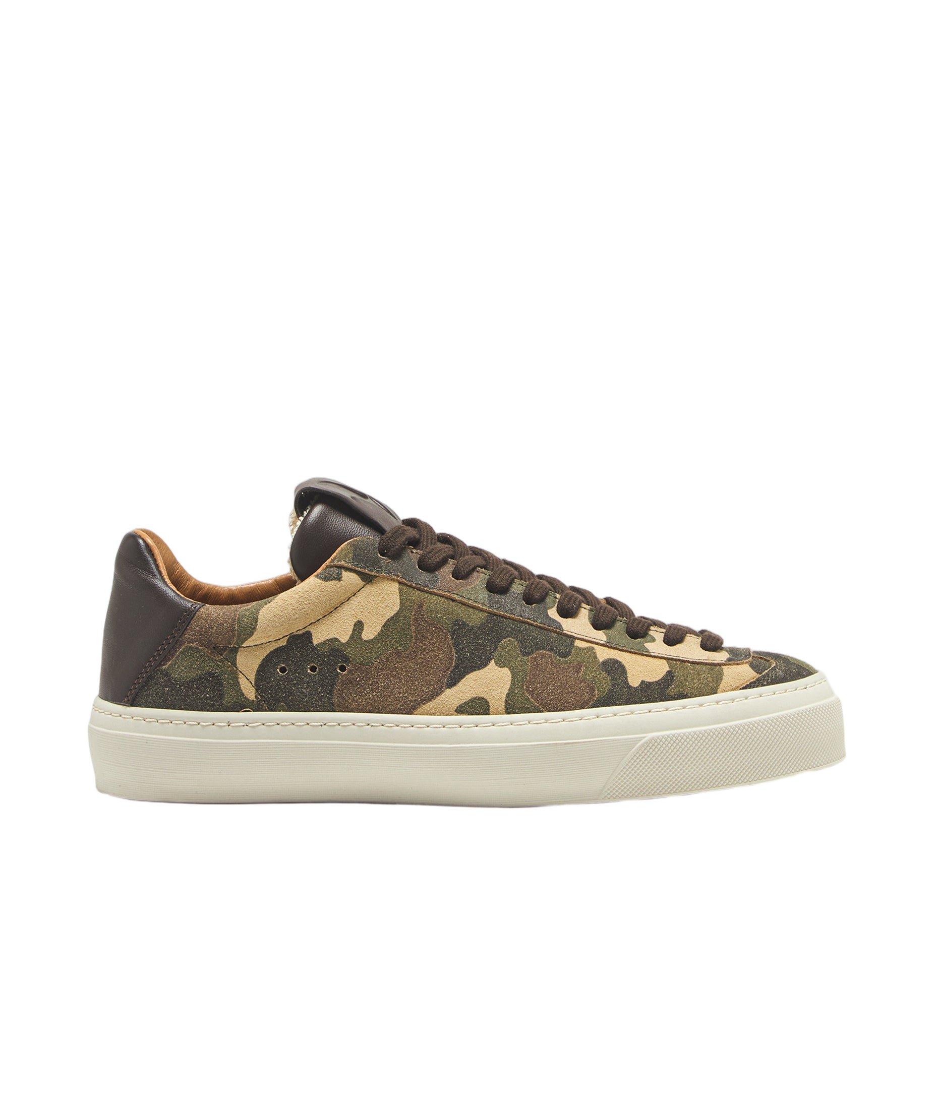 Aqua Alta Moro Military Low-Top Sneakers