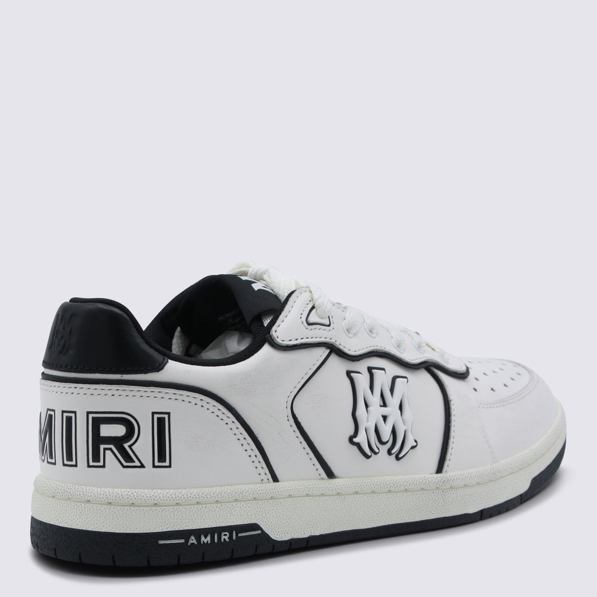 Newport Ivory Leather Sneakers