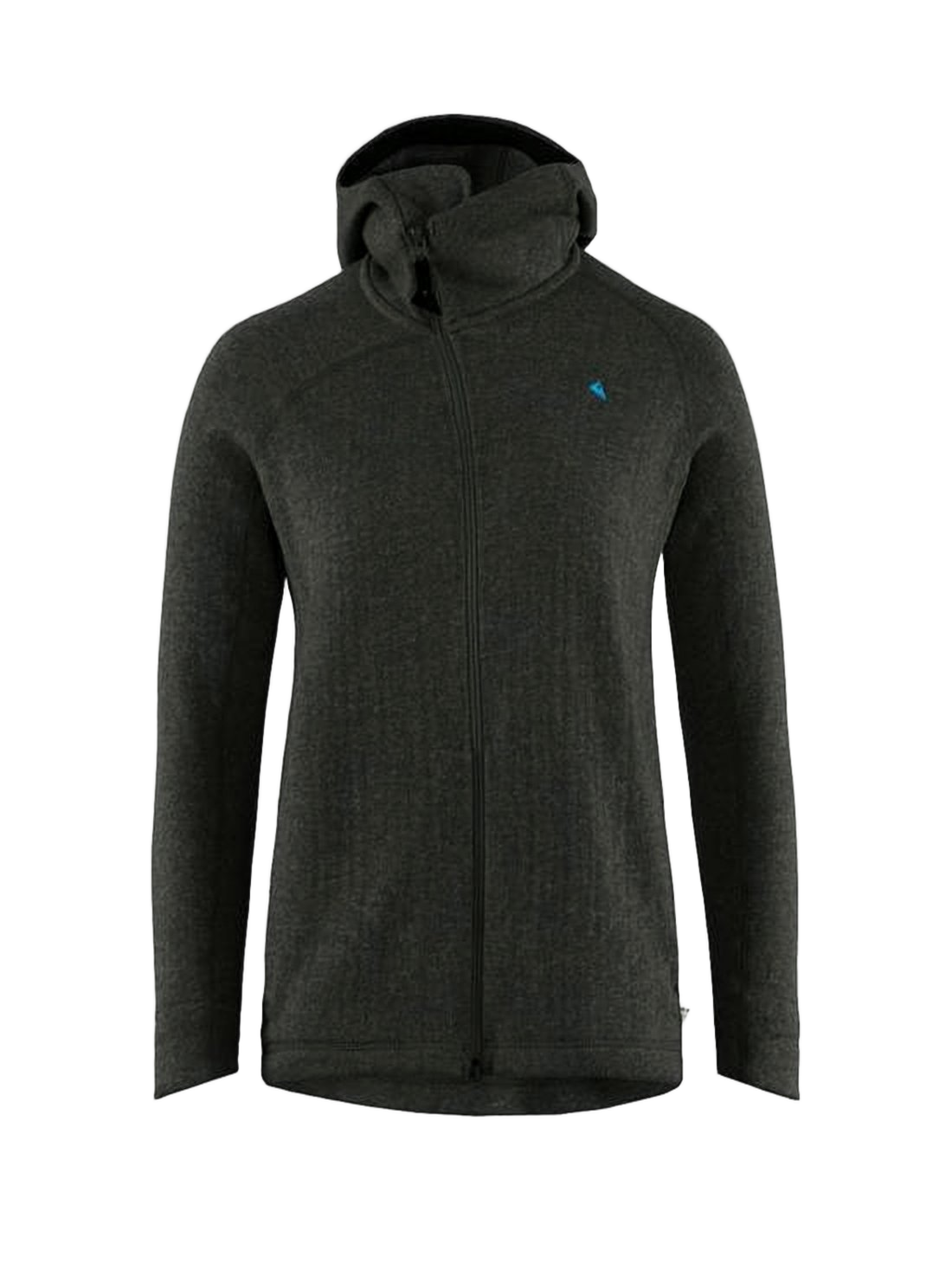 Fitted Hooded Jacket With Textured Fabric