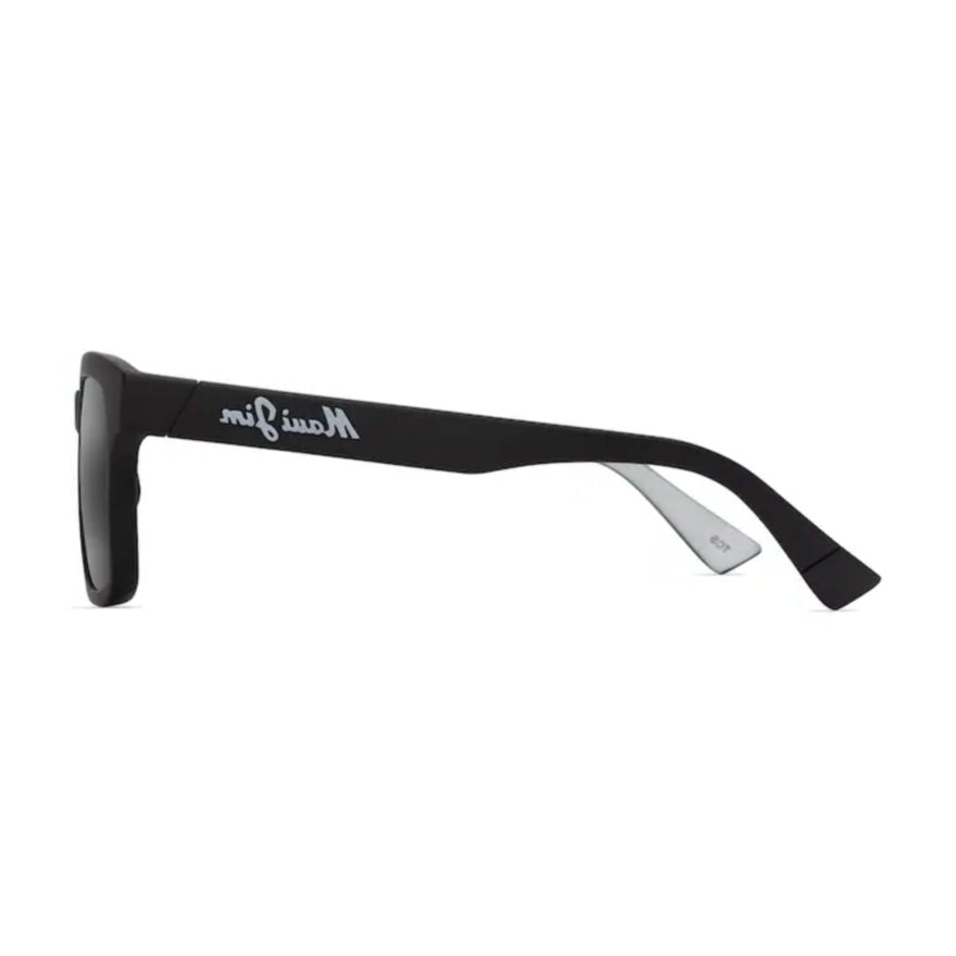 Opiopio Af Matte Black Rectangular Sunglasses with Gradient Lenses