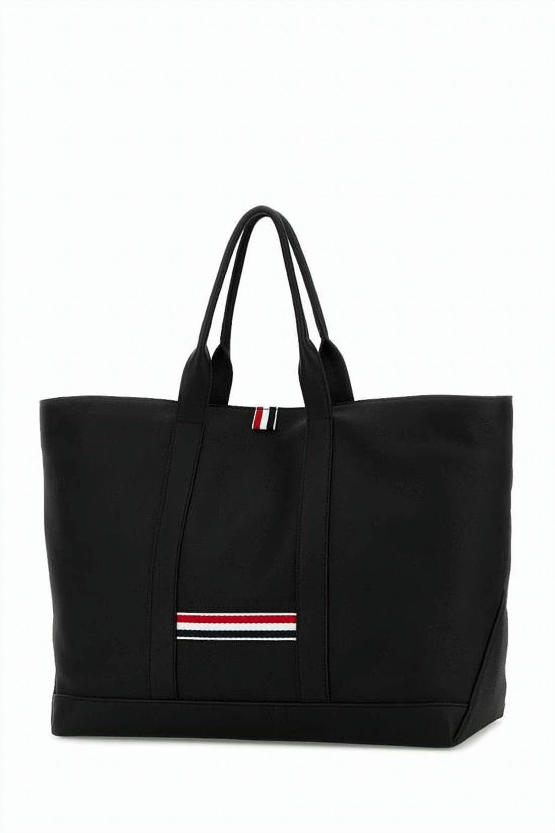 Structured Calf Leather Tote