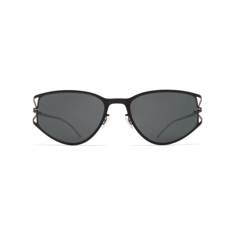 Sierra Black Angular Sunglasses