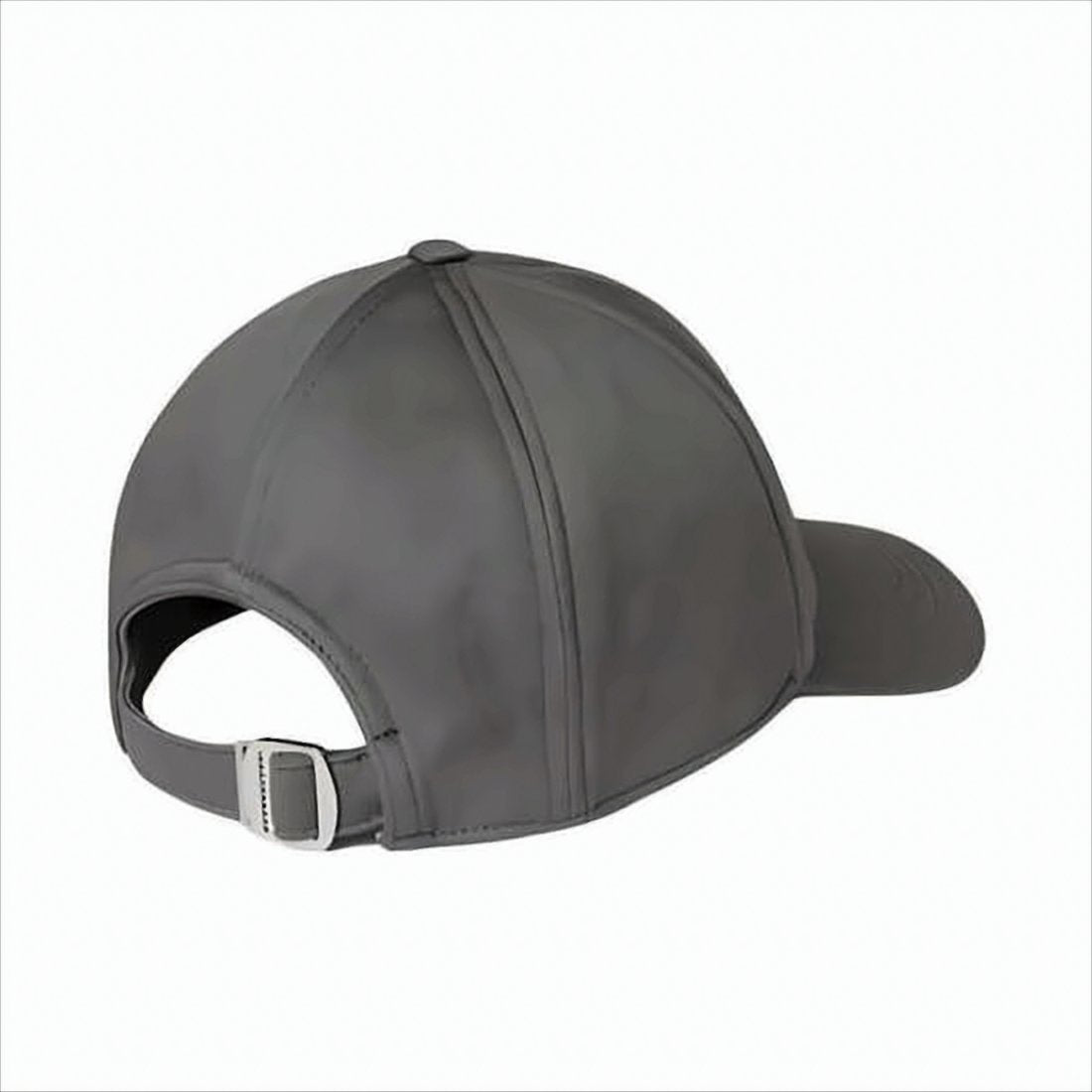 Structured Black Cotton Baseball Cap