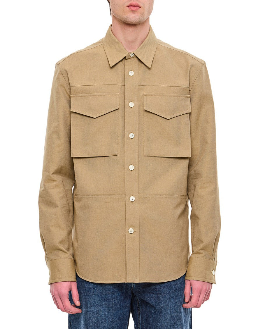 Cotton Military Pocket Shirt