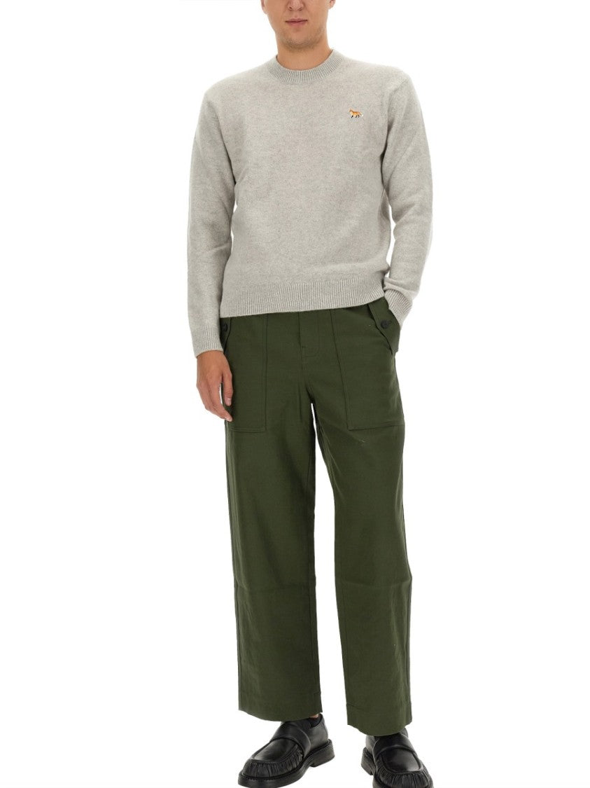 Relaxed Fit Wool Jersey