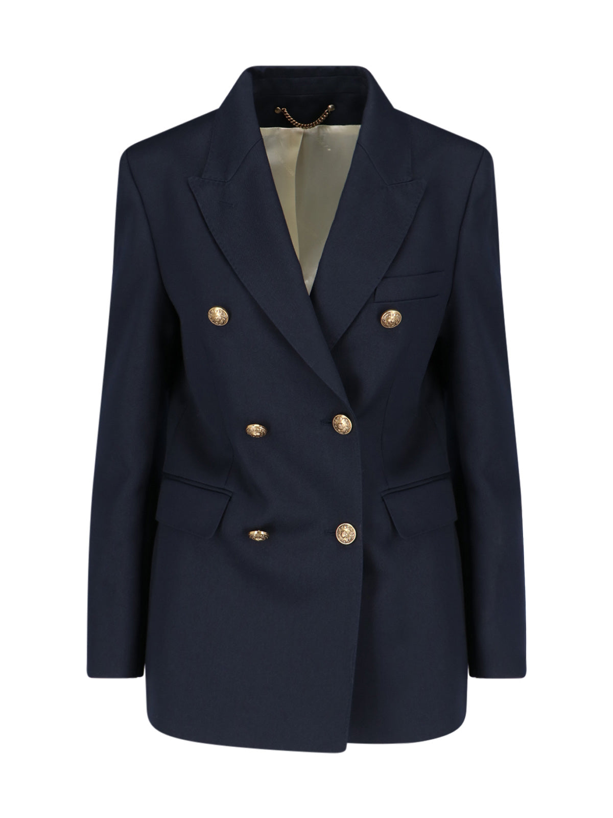 Double-Breasted Blazer – Blue