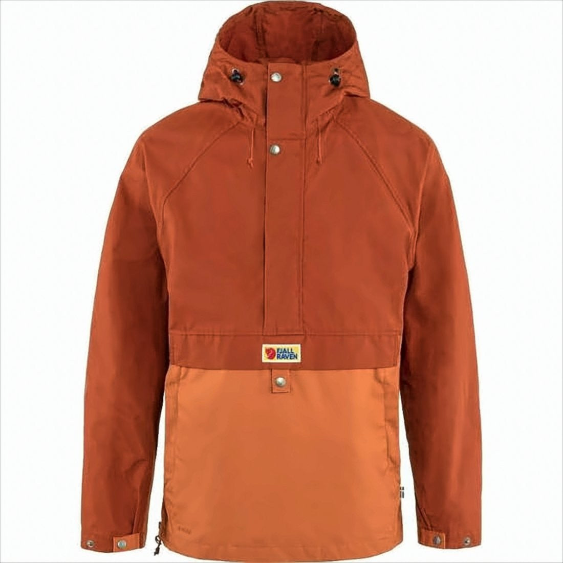 Two-Tone Casual Jacket with Adjustable Hood
