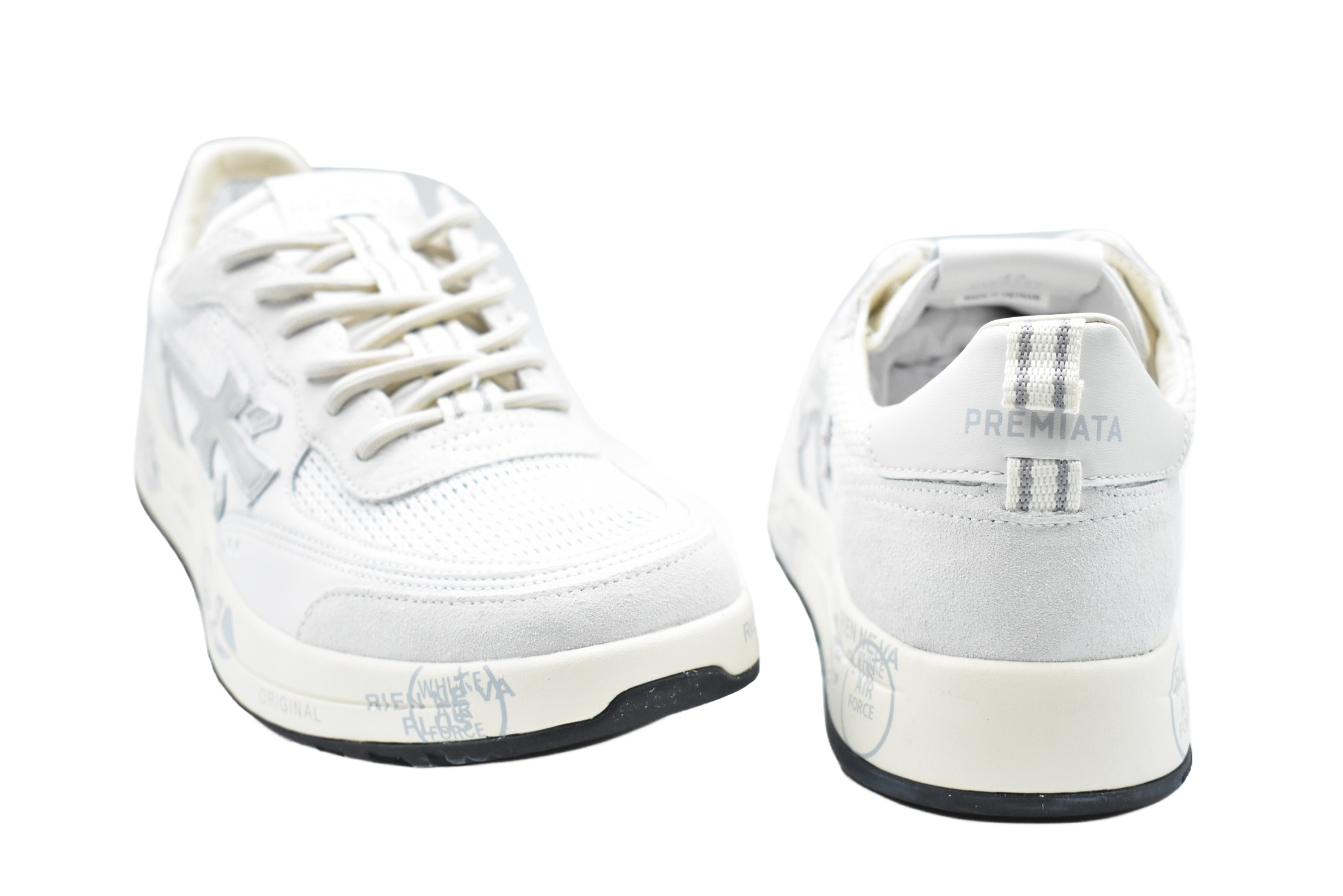 Low-Top Sneakers Crafted From Mesh