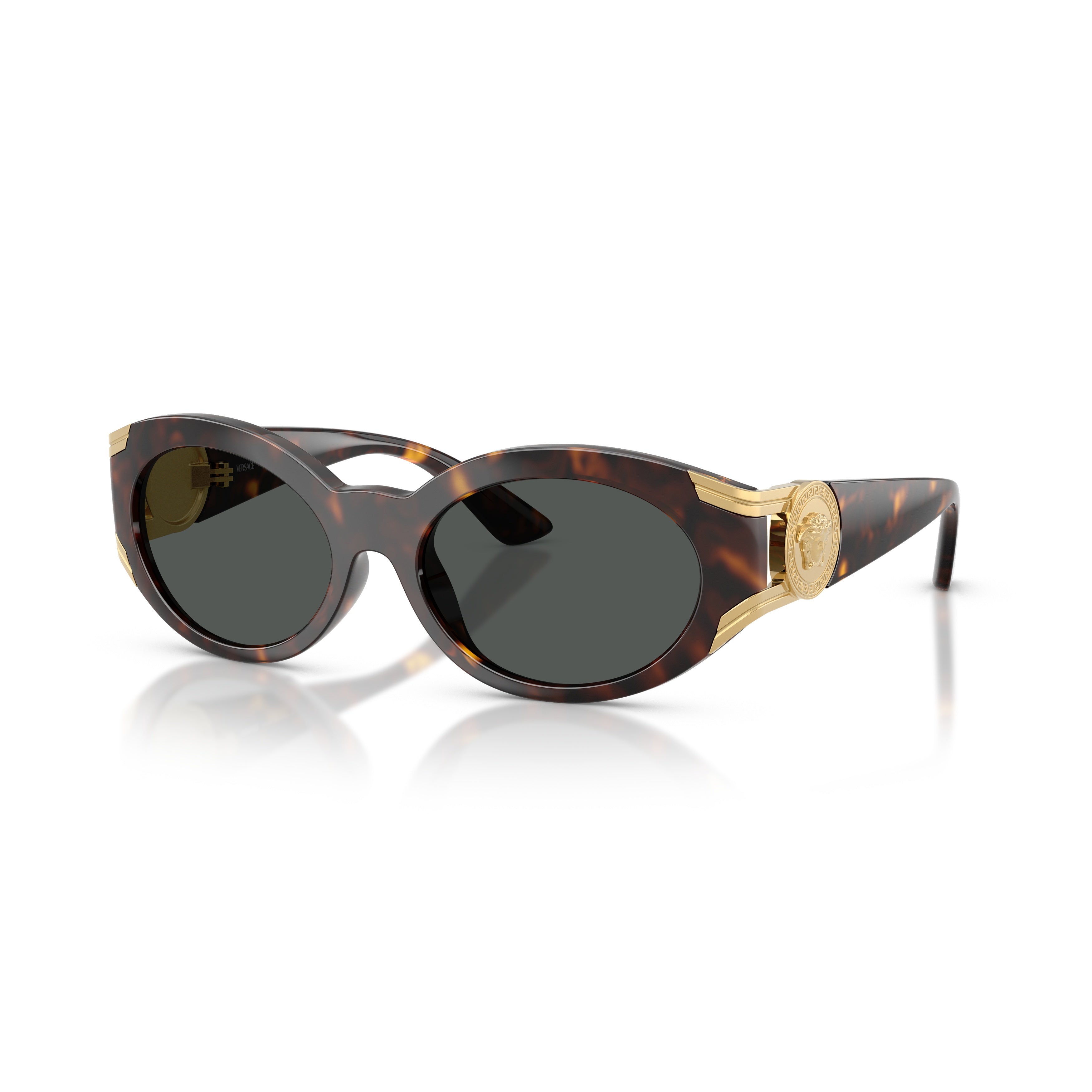0ve4503u Oval Tortoiseshell Sunglasses