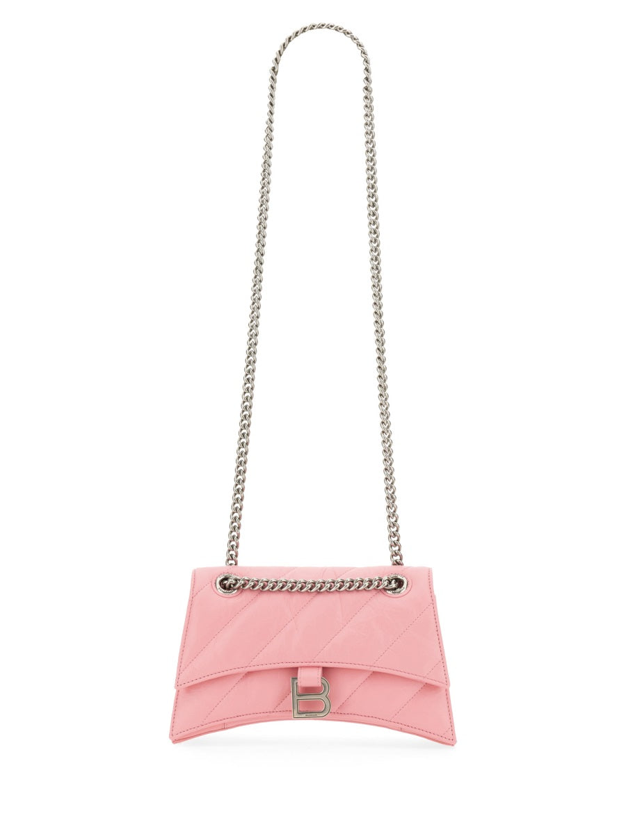 Quilted Crushed Calf Small Shoulder Bag