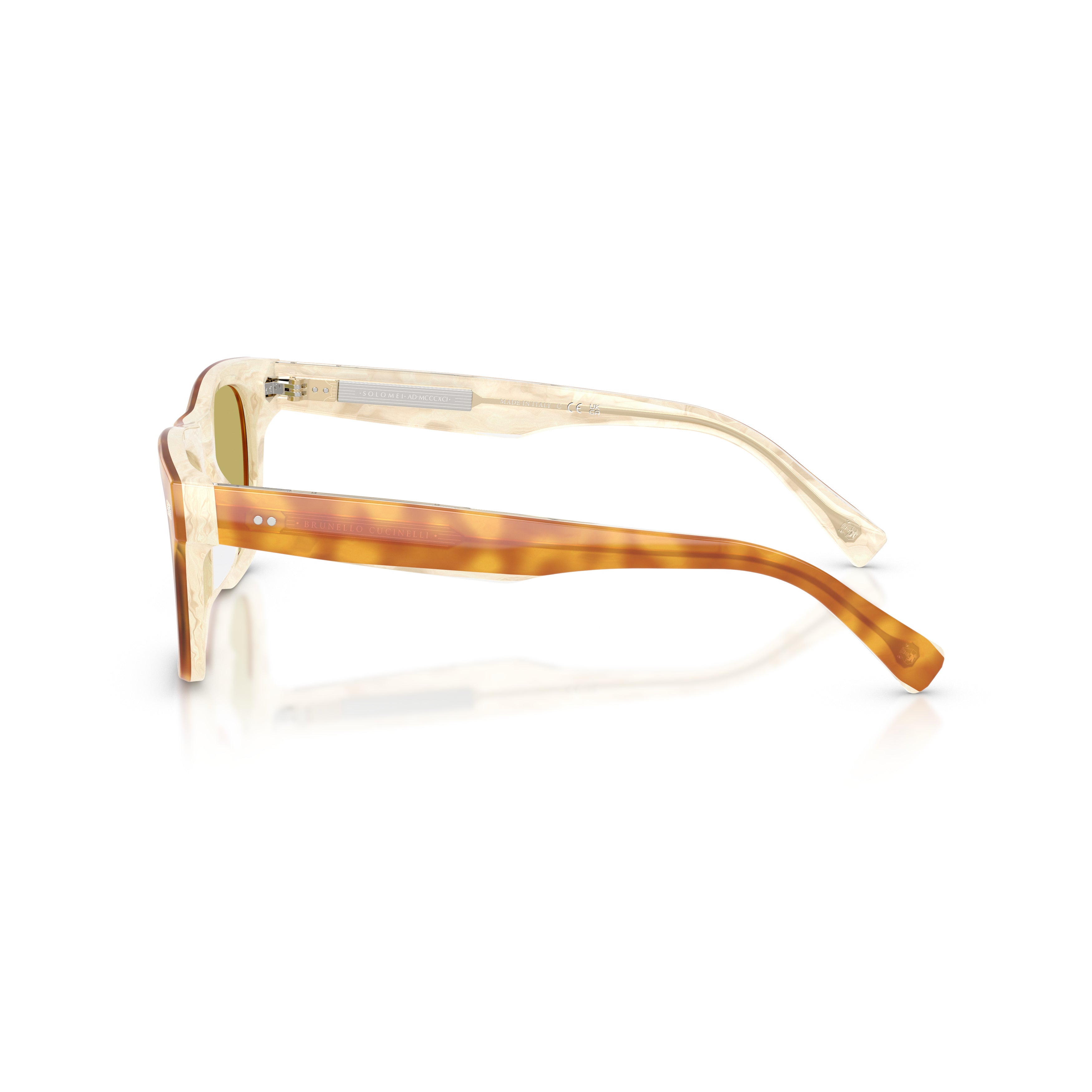 0bc4002s Bold Acetate Square Frame Sunglasses with Tortoiseshell Pattern
