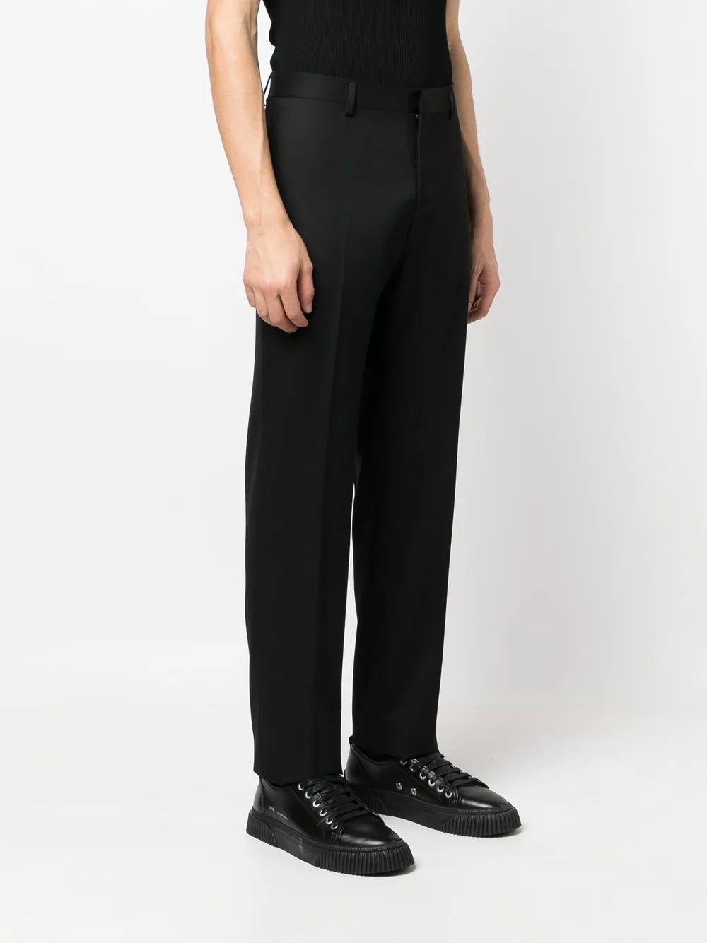 Straight-Leg Tailored Trousers