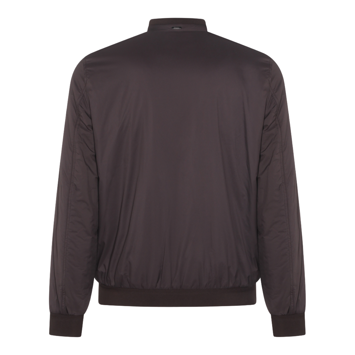 Brown Classic Jacket with Structured Silhouette