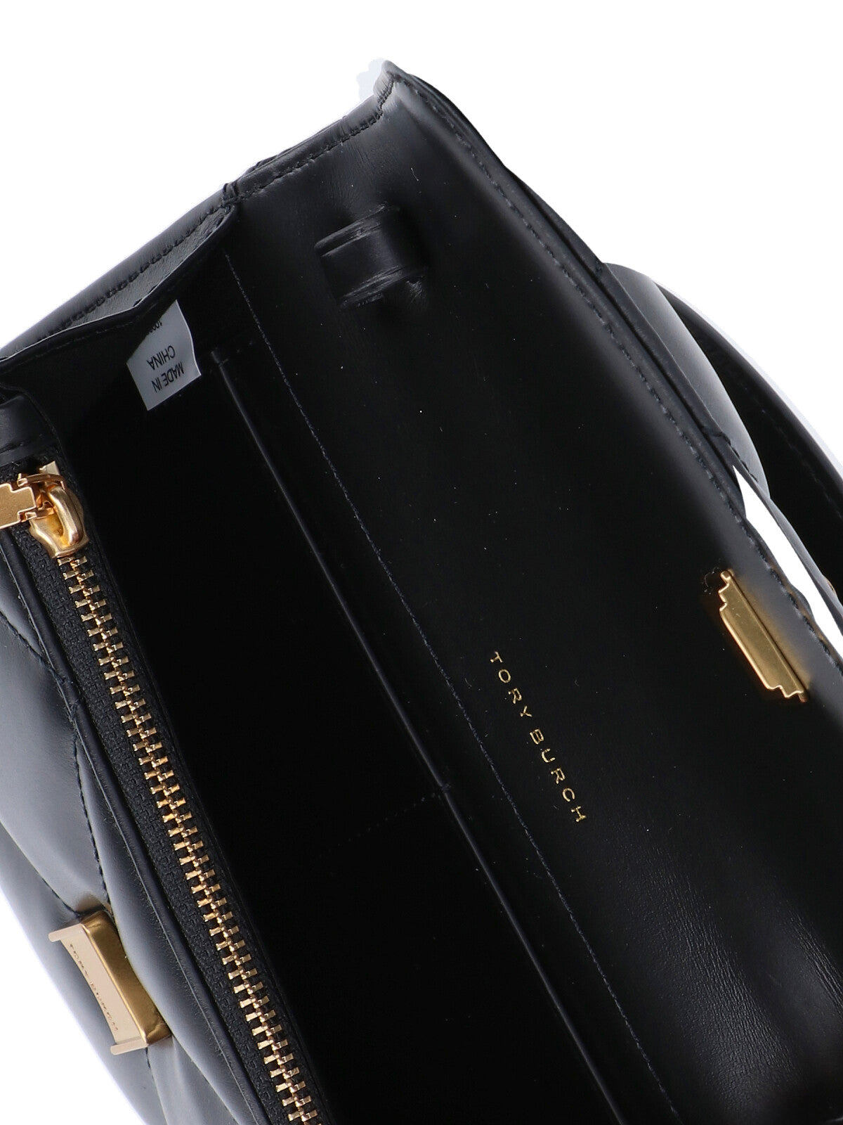 Black Kira Quilted Leather Bag