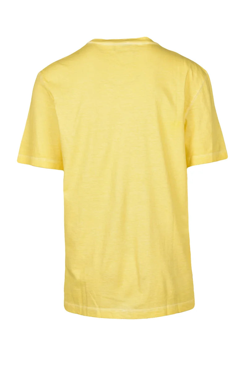Crew Neck T-shirt - Yellow