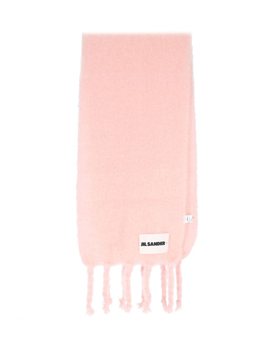 Mohair And Wool Scarf – Pink