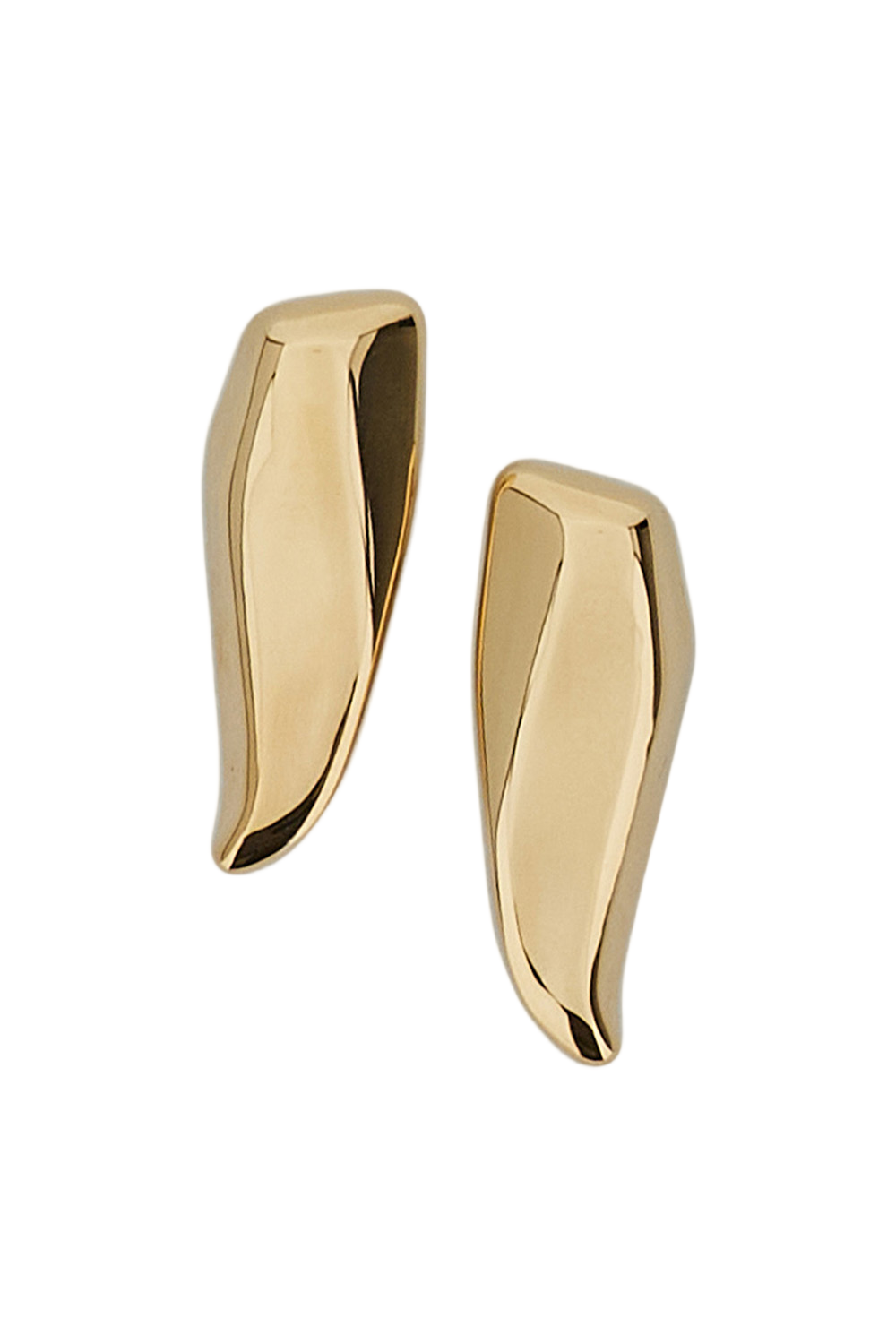 Gold Prism Earrings