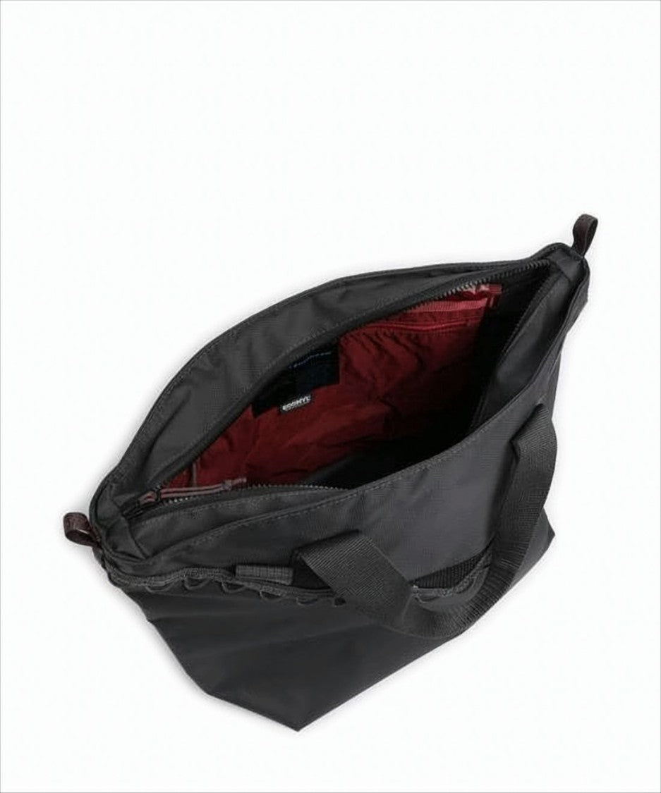 Spacious Black Duffle Bag With Adjustable Strap