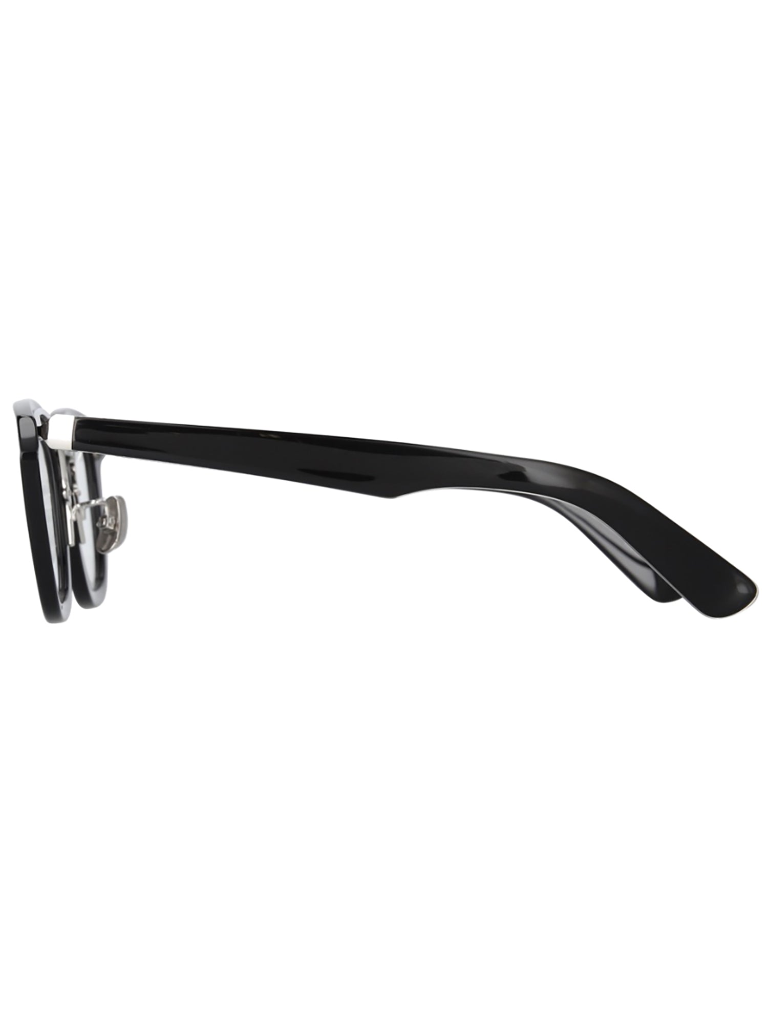 Black Acetate Optical Frames with International Fit