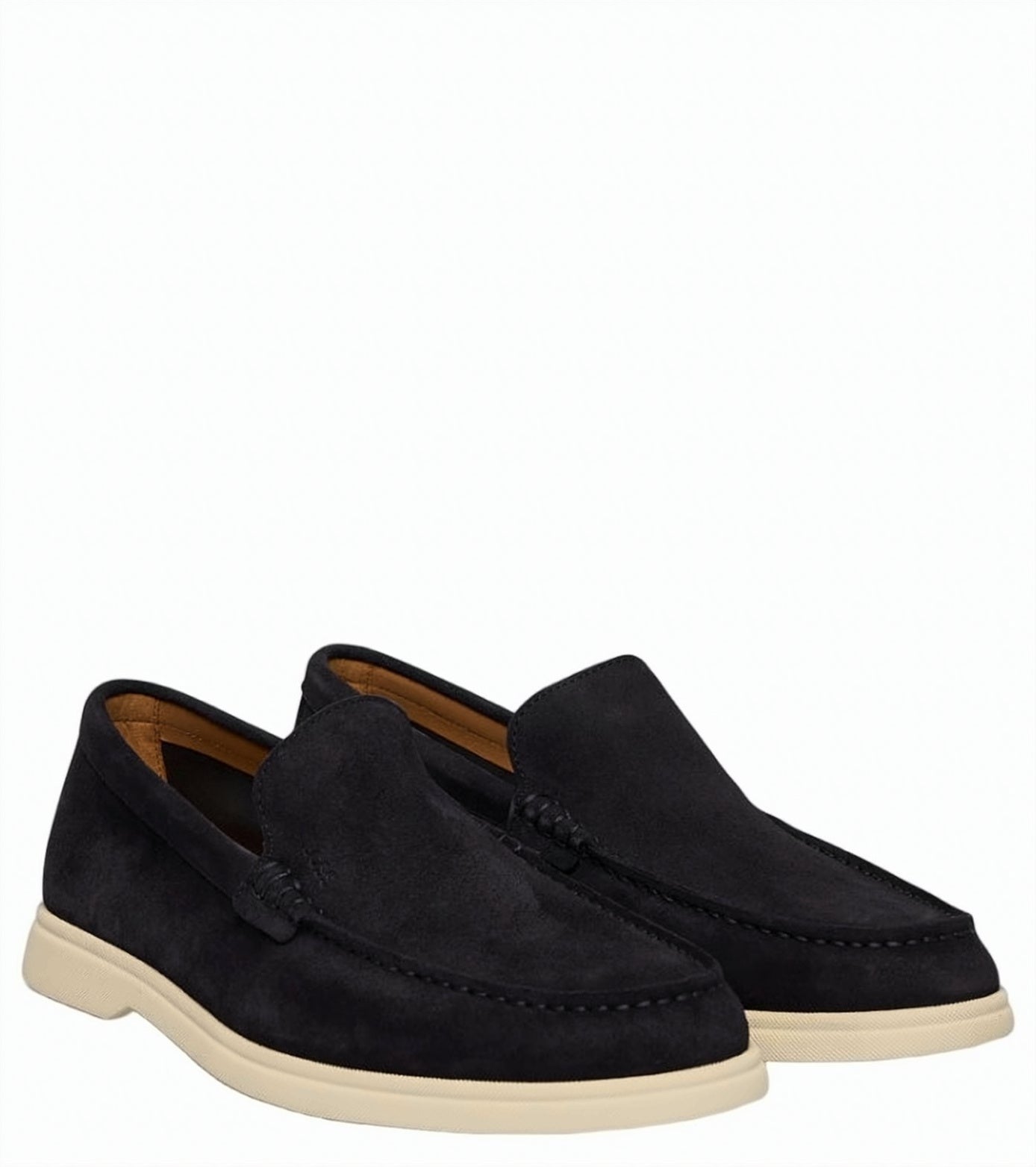 Sienne Suede Slip On Loafers