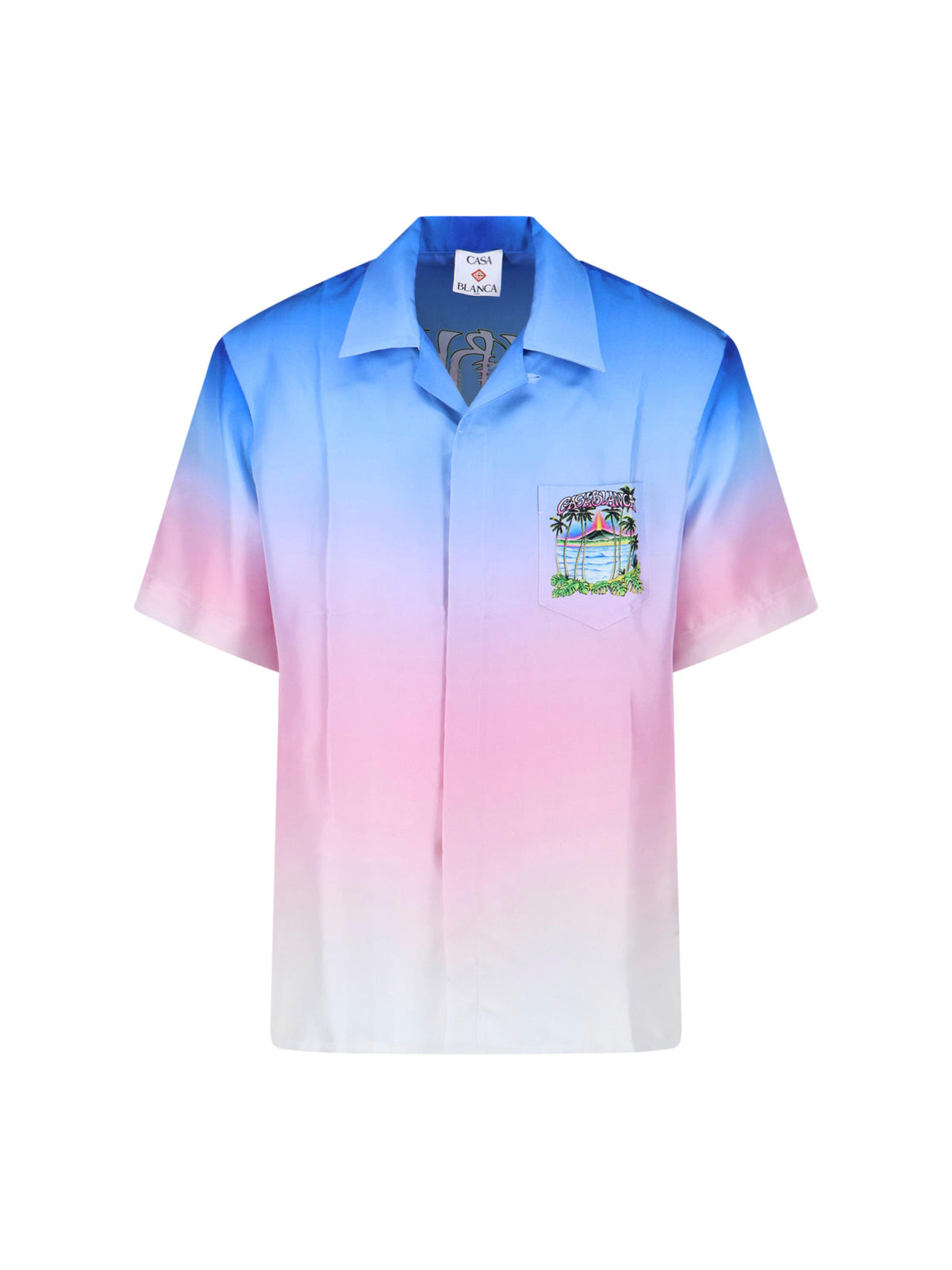 "Volcano Print" Shirt Multicolor