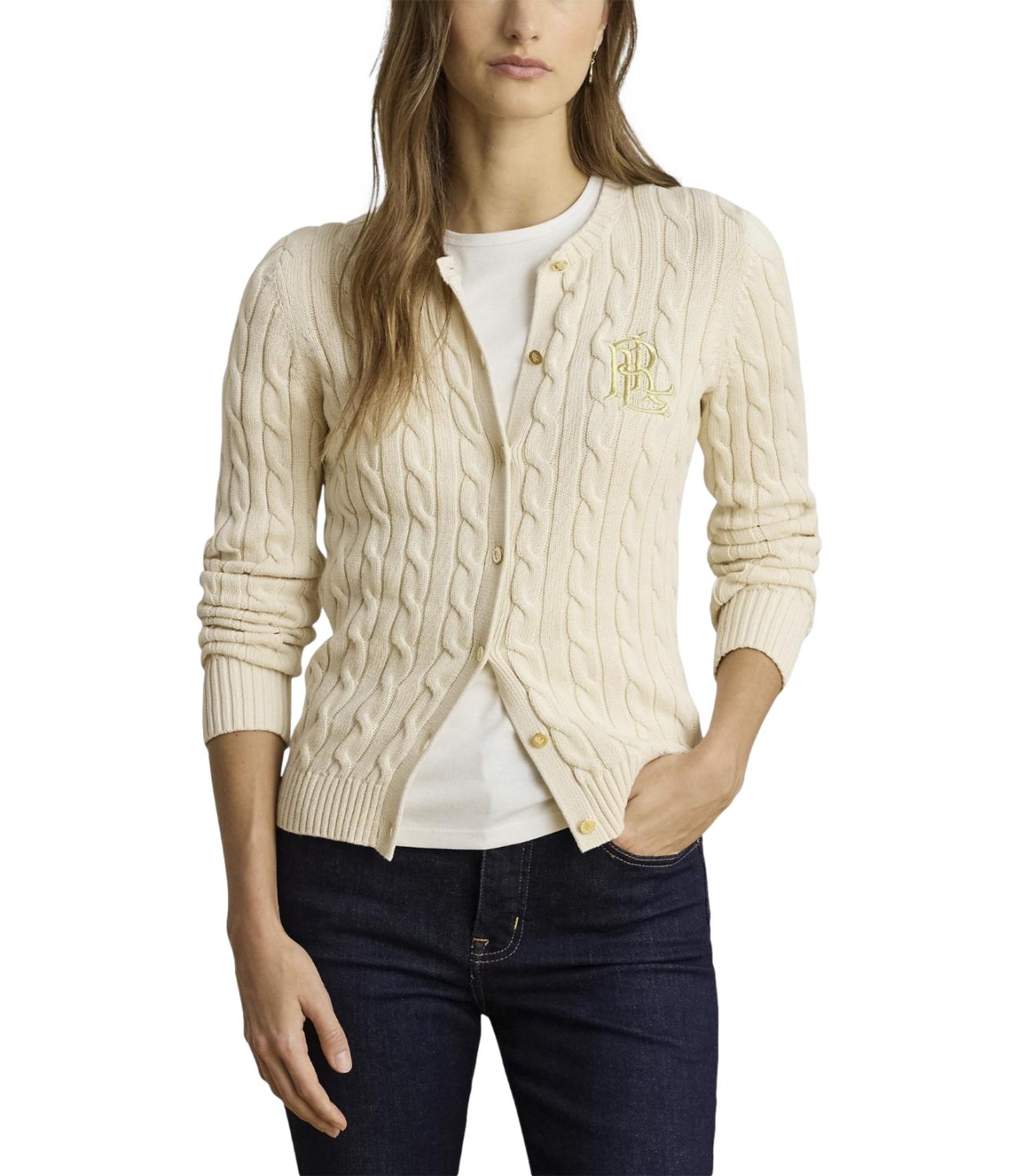Ralhan Long Sleeve Cardigan – Natural Cotton