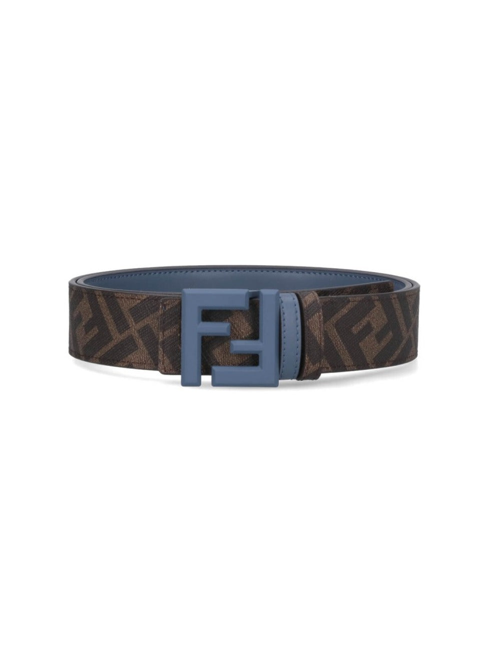 Reversible "Ff" Belt – Blue/Brown