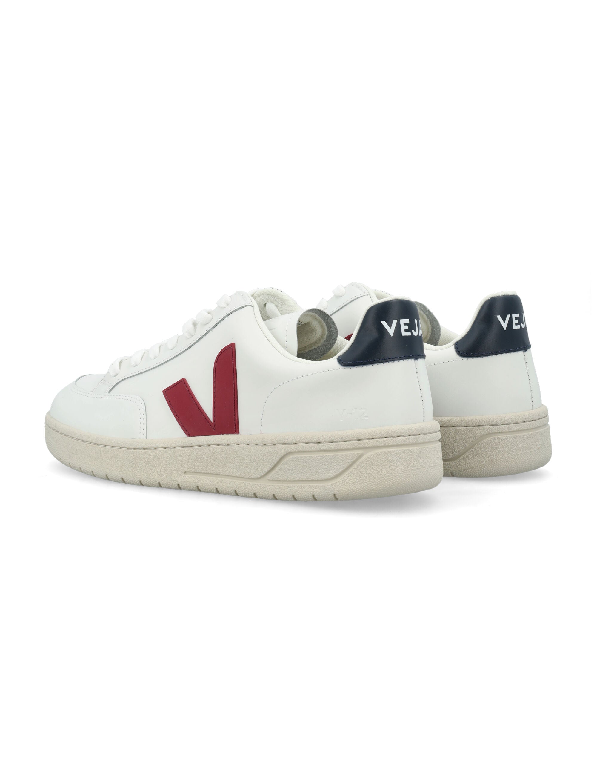 Sneakersy V-12 ze skóry i zrównoważonych materiałów