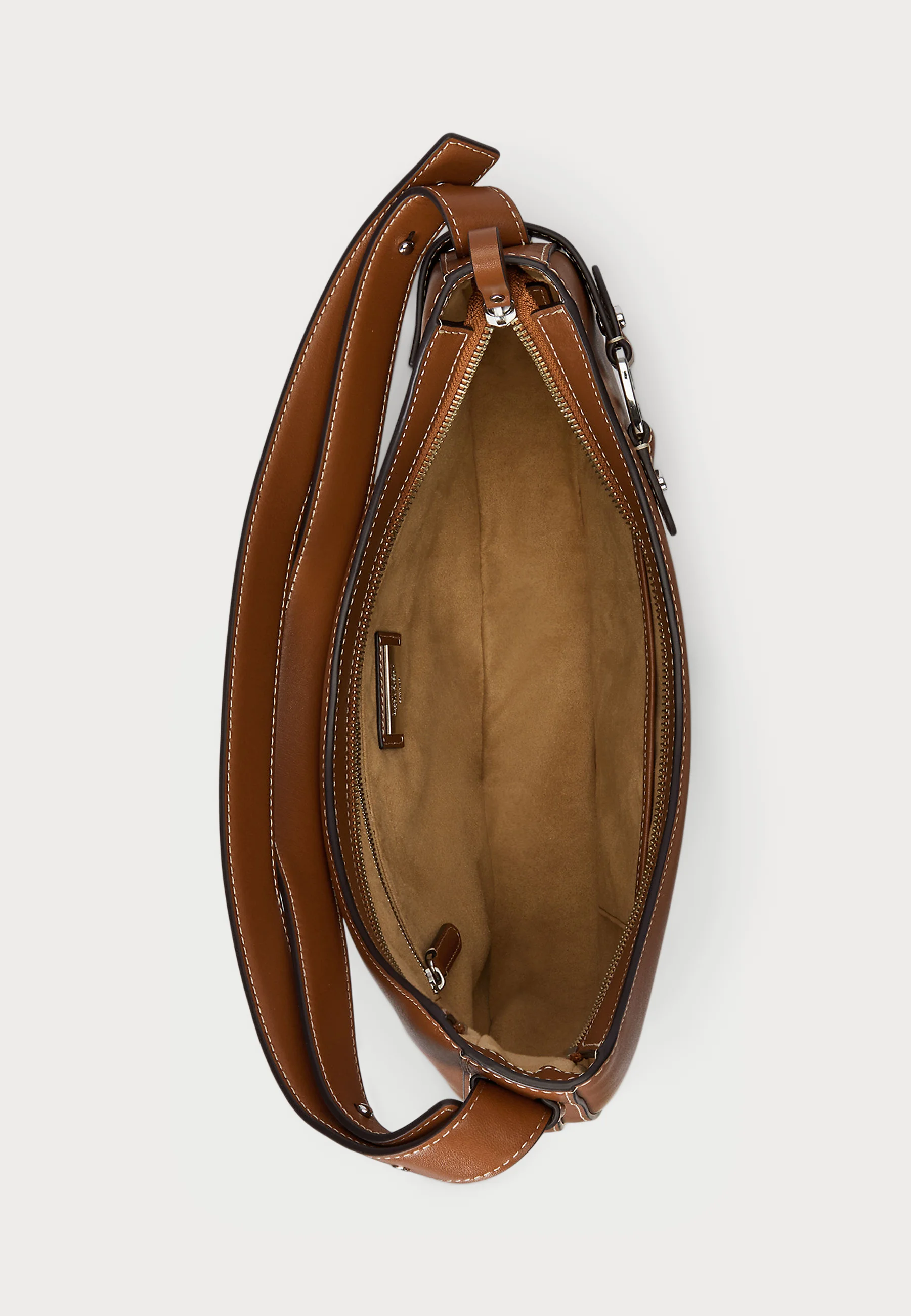 Brown Tasha Large Rattan Shoulder Bag