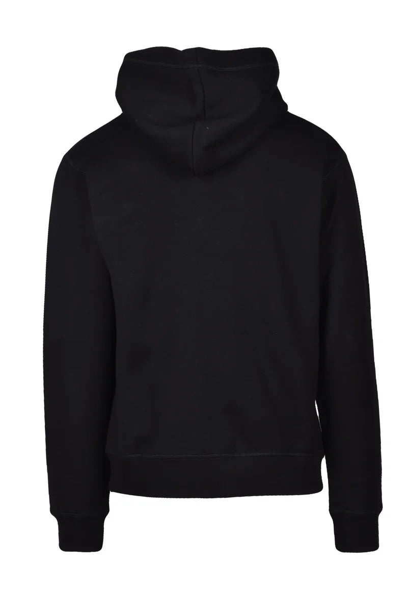 Cotton Hoodie - Black