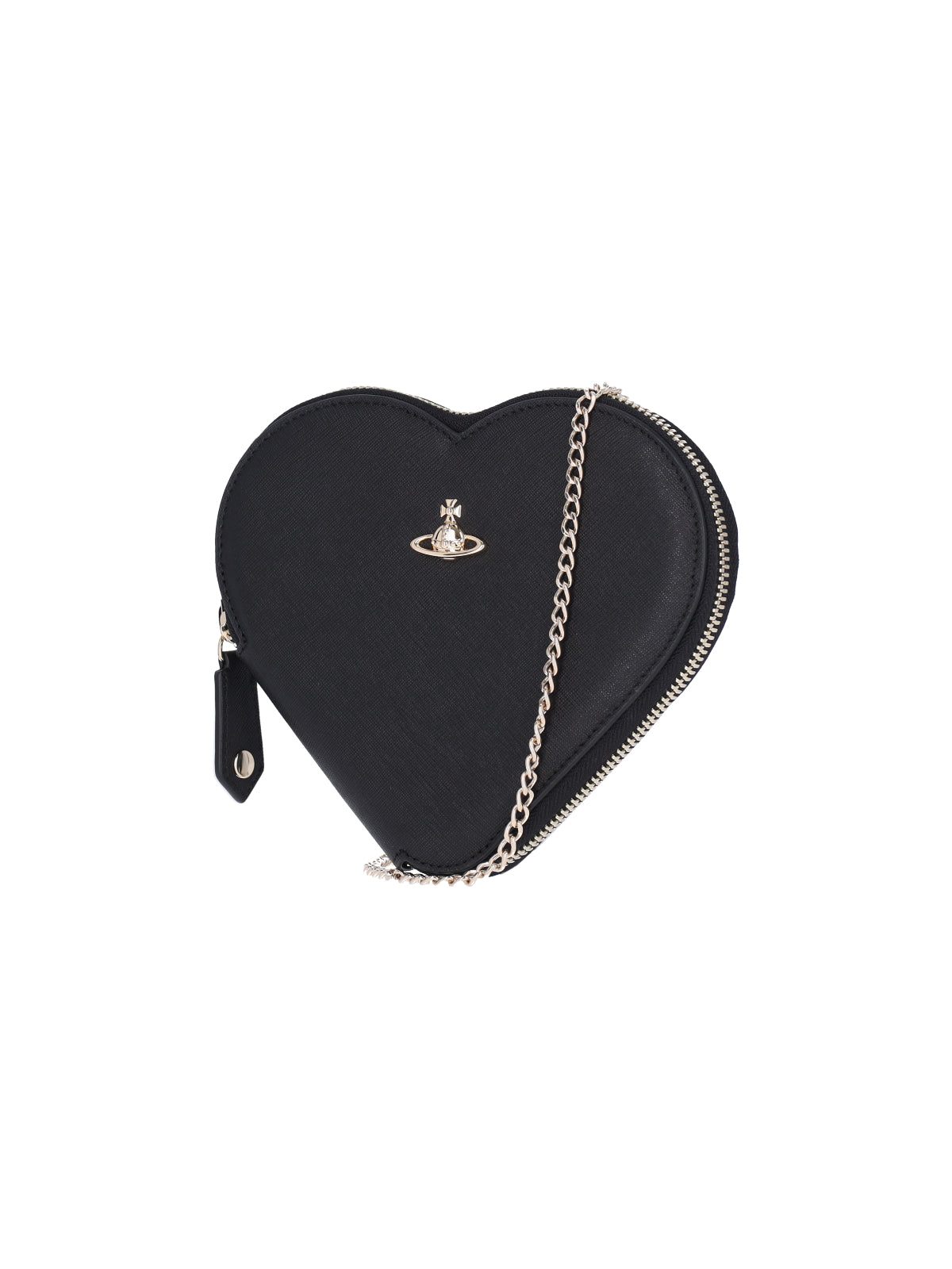 "New Heart" Crossbody Bag – Black