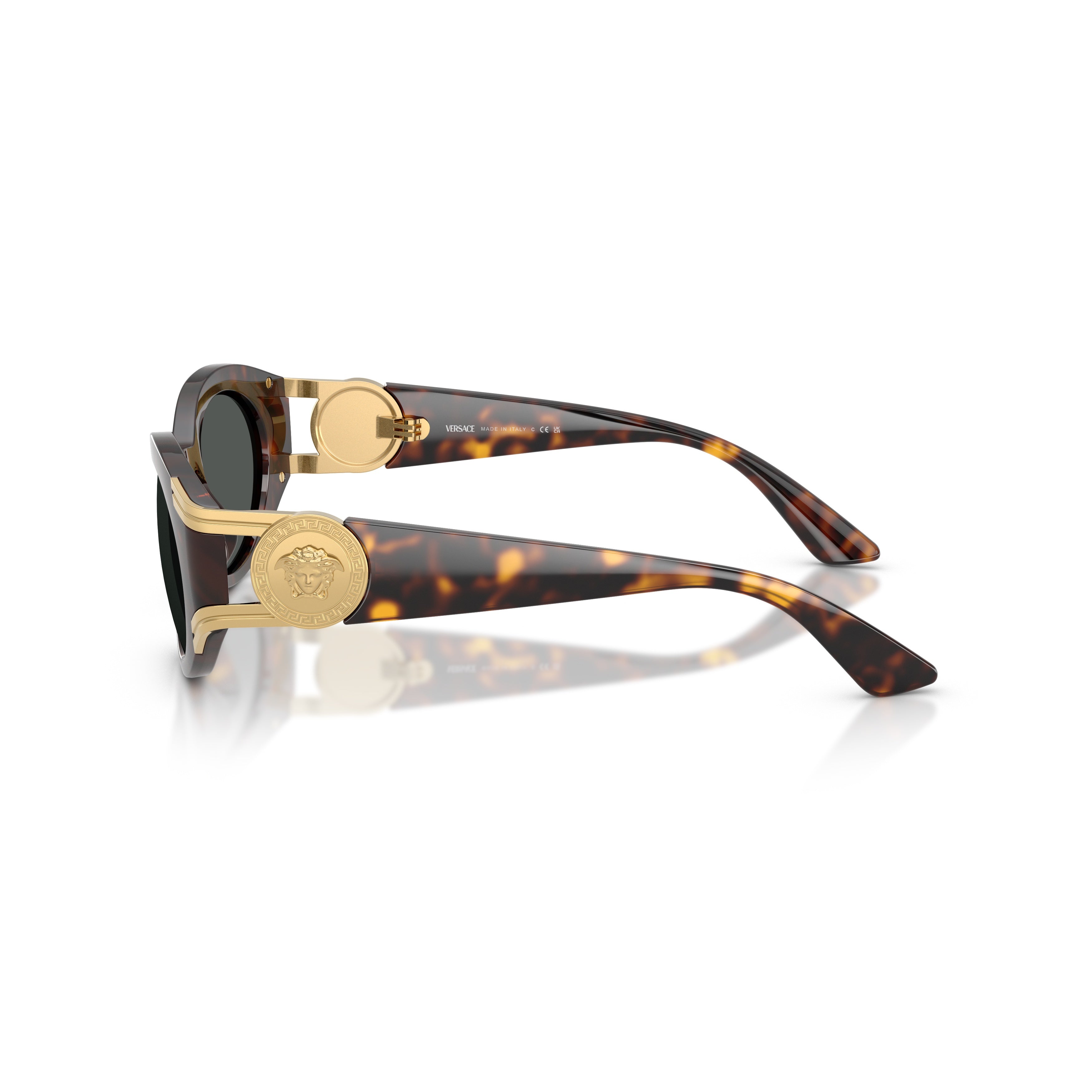 0ve4503u Oval Tortoiseshell Sunglasses