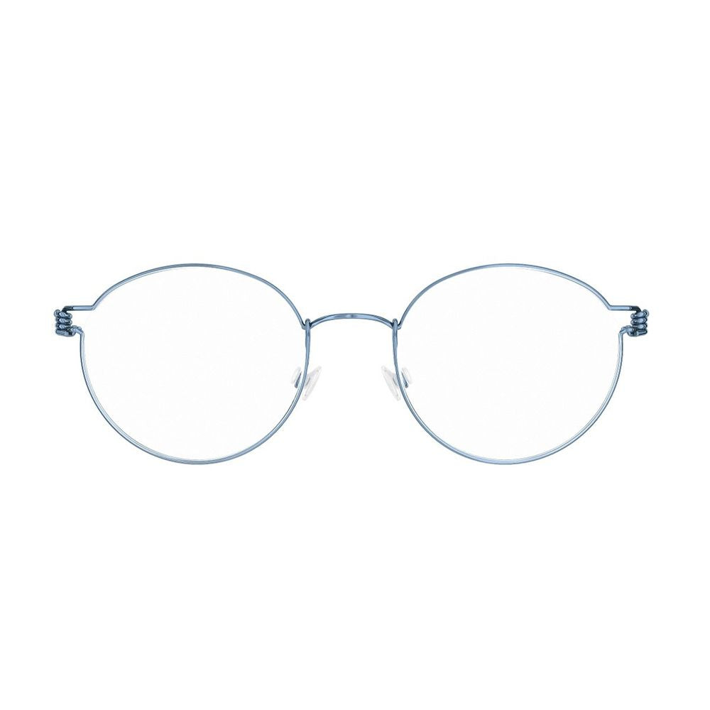Lindberg Teen Air Rim Lucas P20/P20 Light Blue Light Blue Titanium Screwless Rimless Eyewear