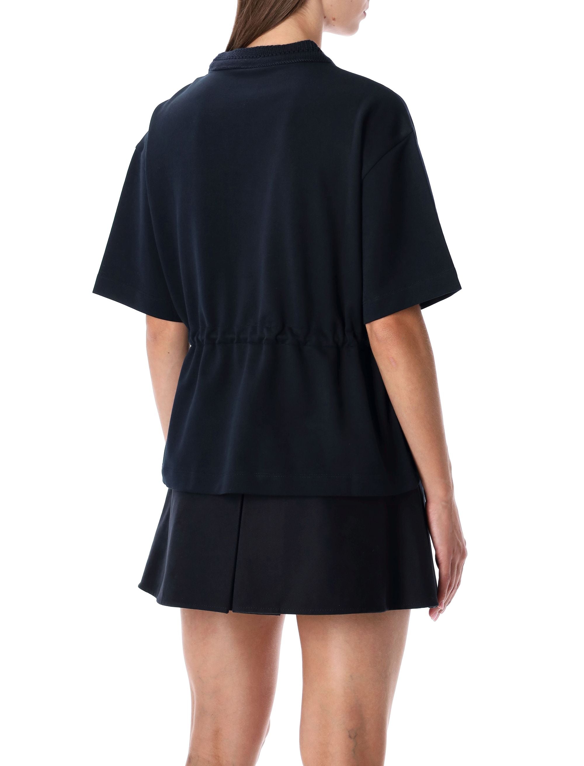 Bawełniany T-shirt o luźnym kroju