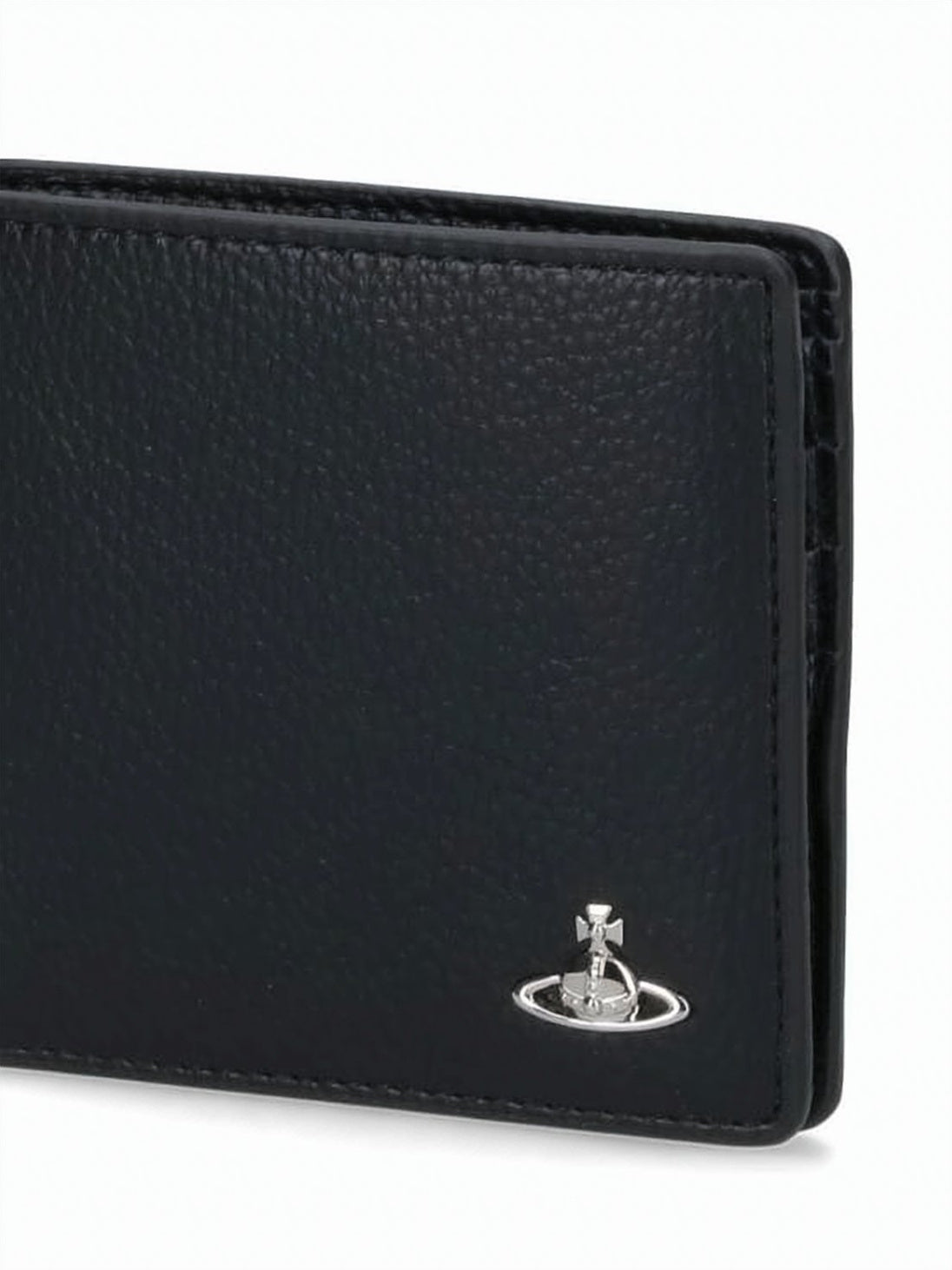 Compact Bifold Wallet with Textured Polyurethane Finish