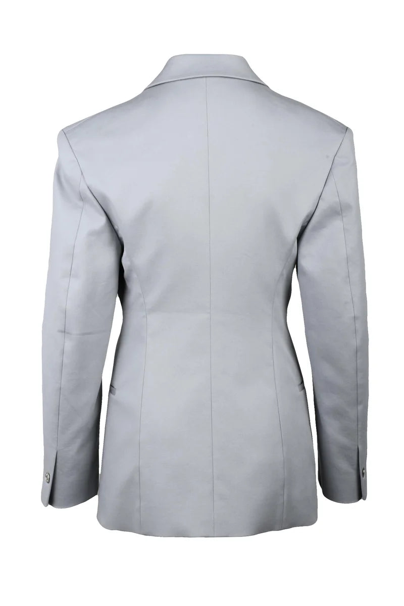 Fitted Jacket Buttons - Grey