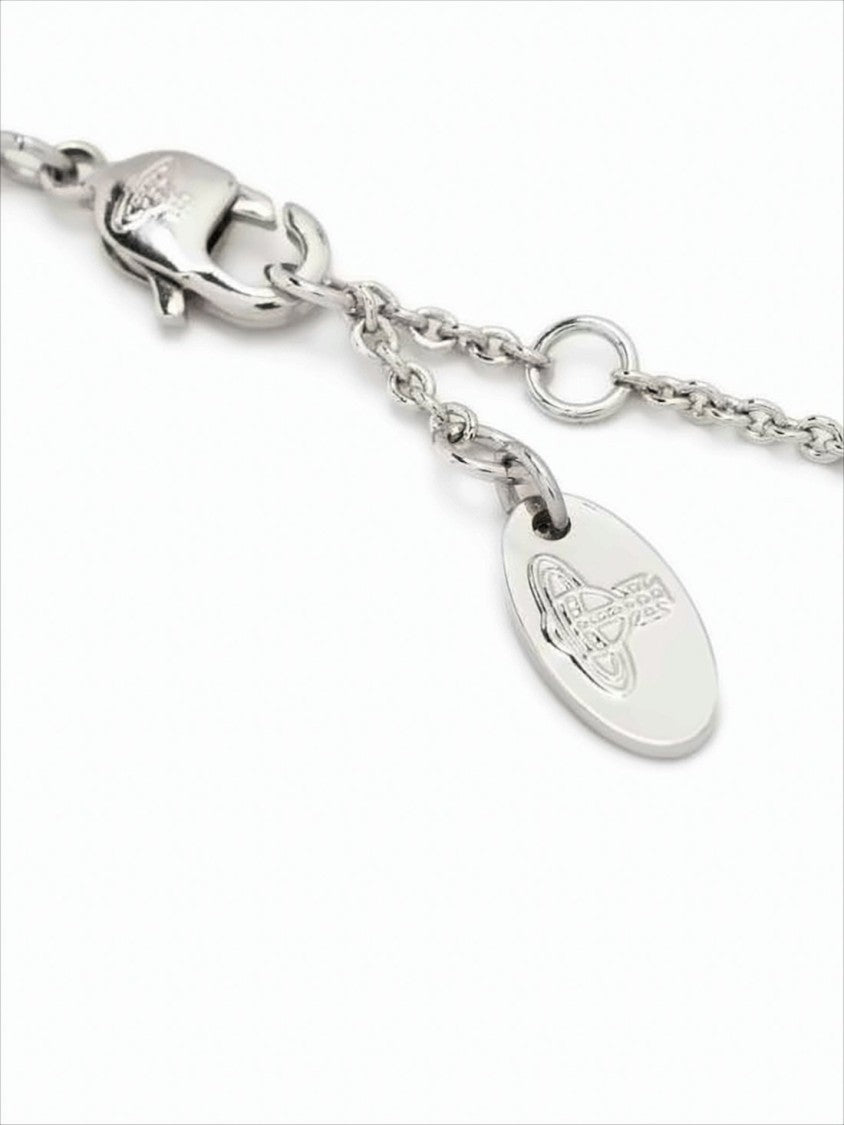Bracelet with Central Emblem and Platinum Crystals