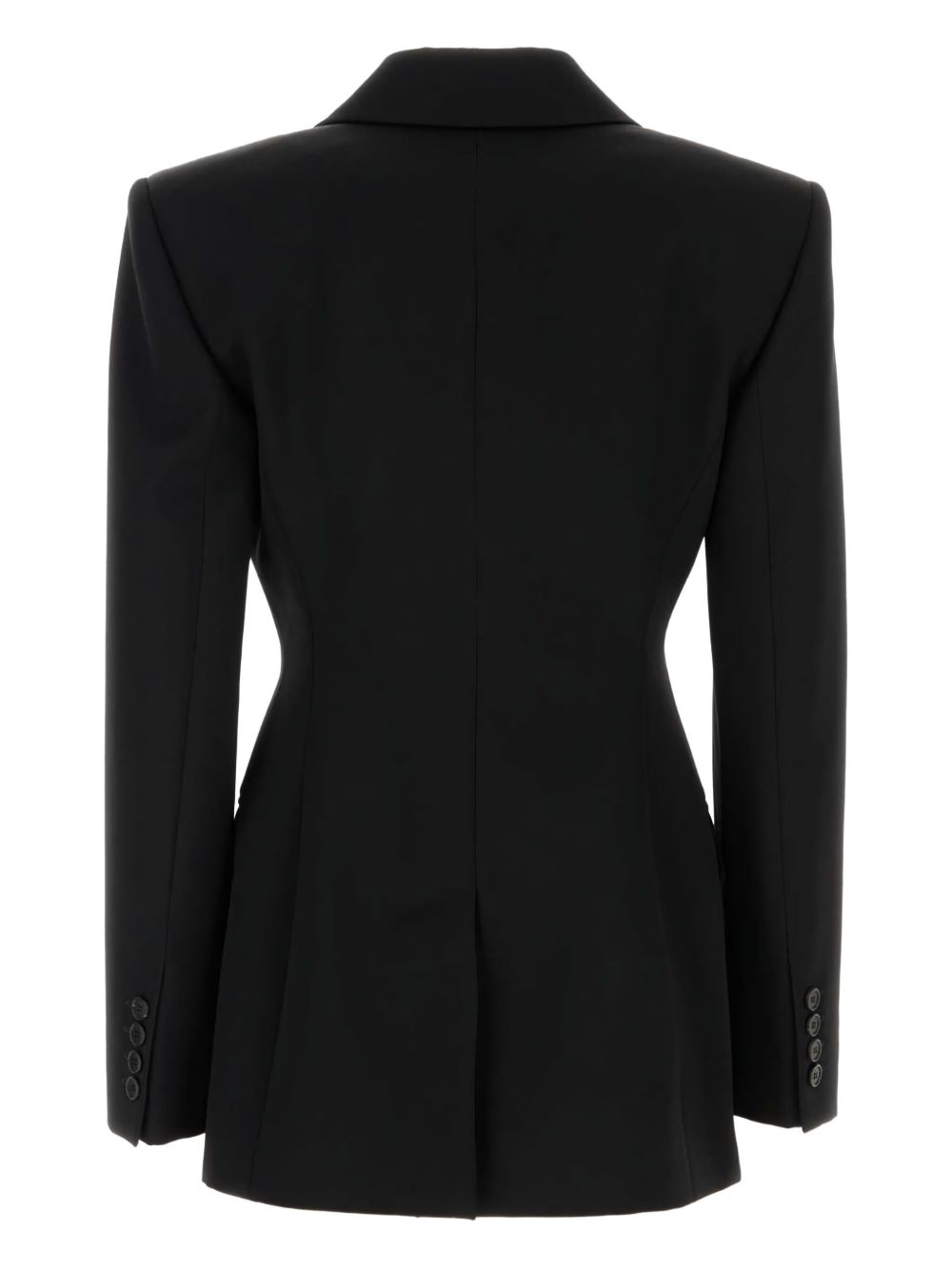 Double-Breasted Jacket With Peak Revers