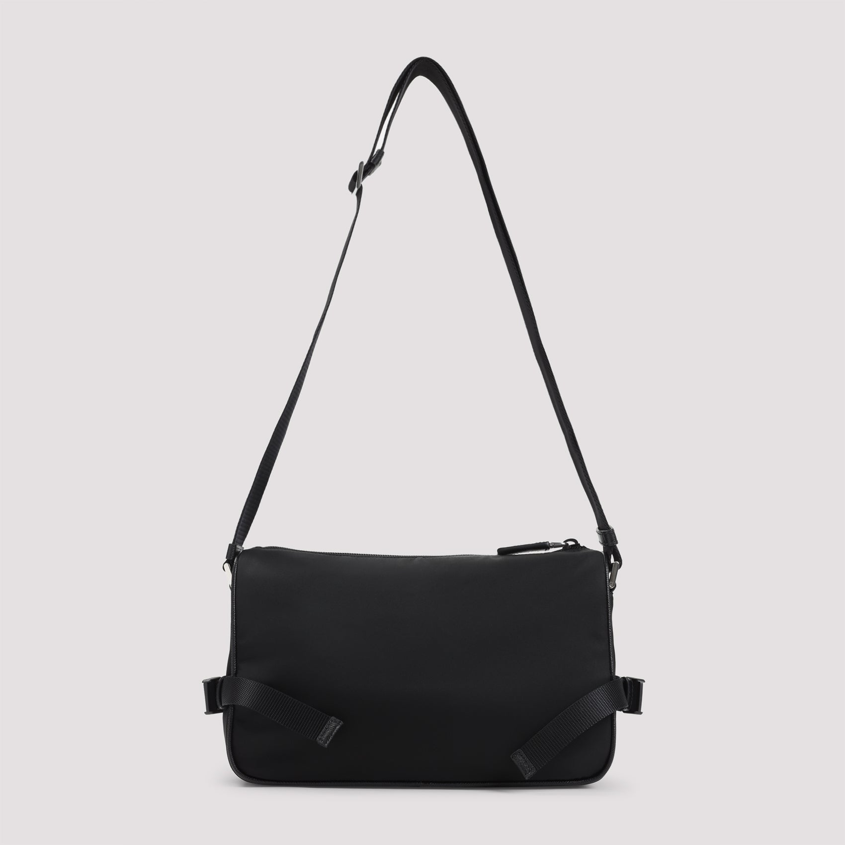 Black Crossbody Bag with Adjustable Strap