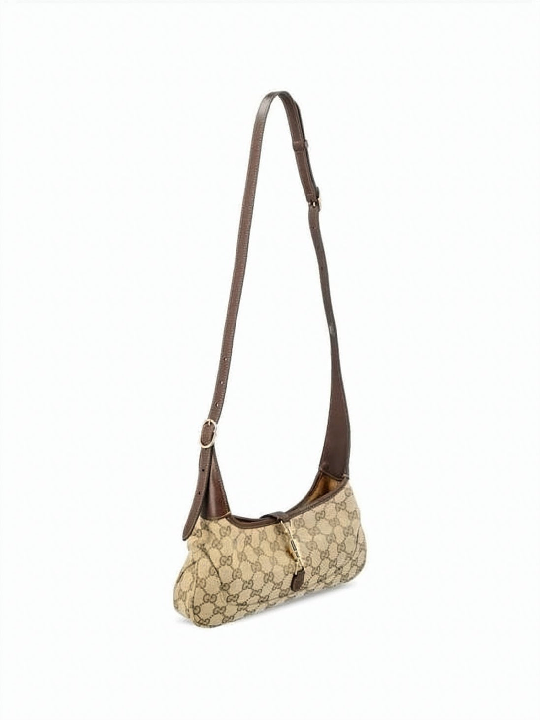 Monogram Canvas Slim Shoulder Bag