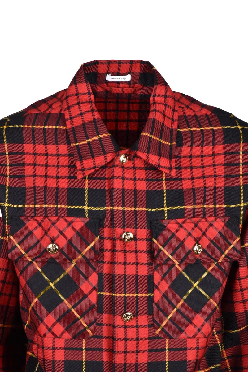 Wool Shirt - Red