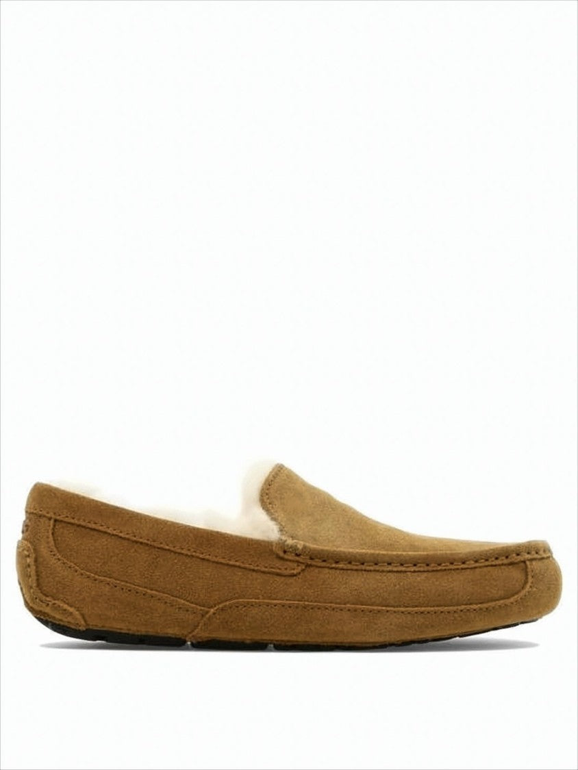 Suede Loafers with Plush Wool-Lyocell Lining