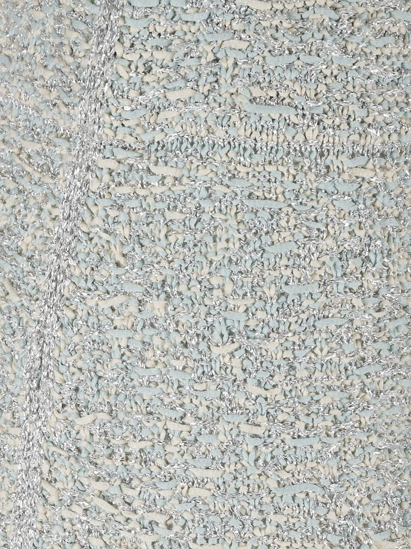 Subtle Sheen Textured Skirt