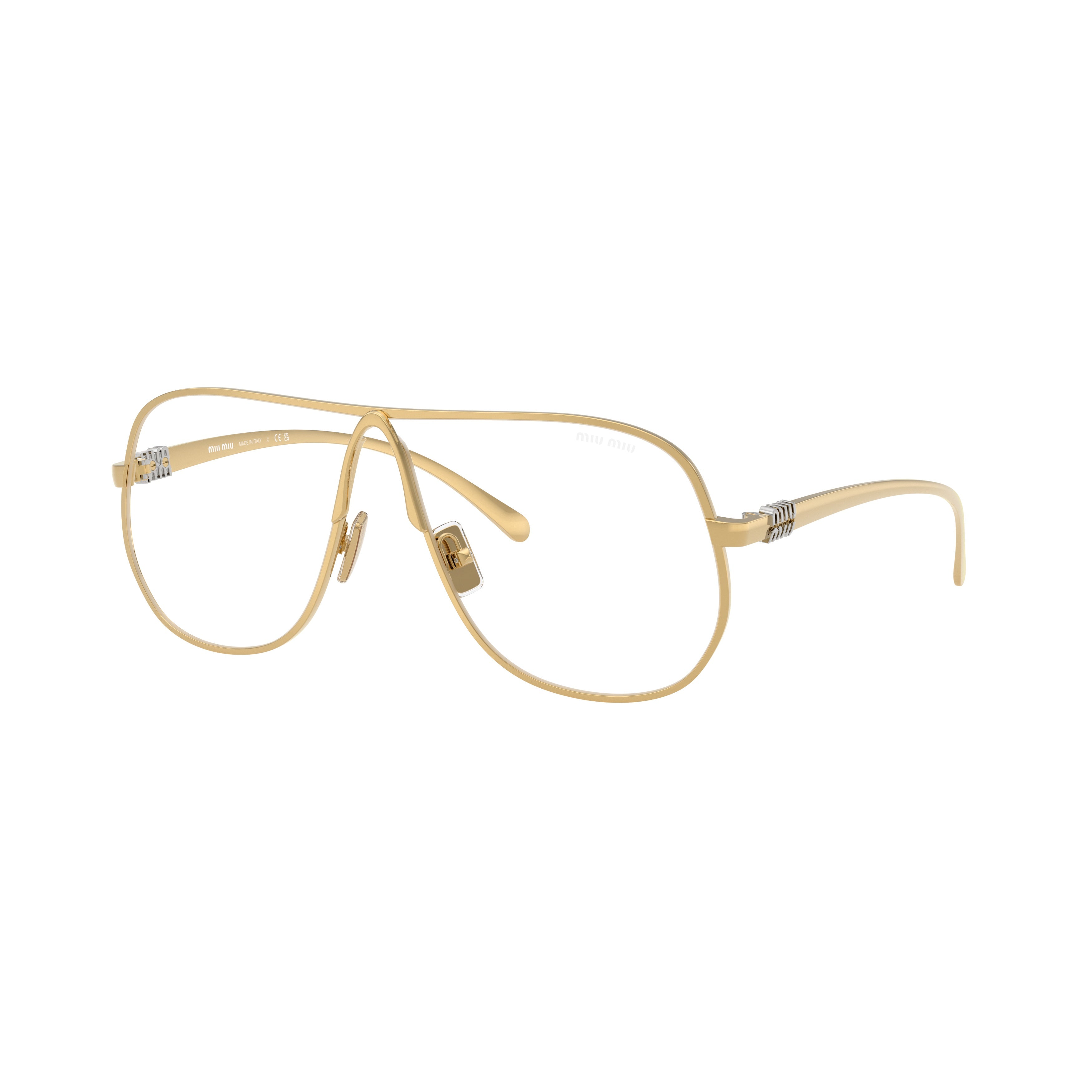 0mu A56s Thin Metal Frame Aviator Sunglasses