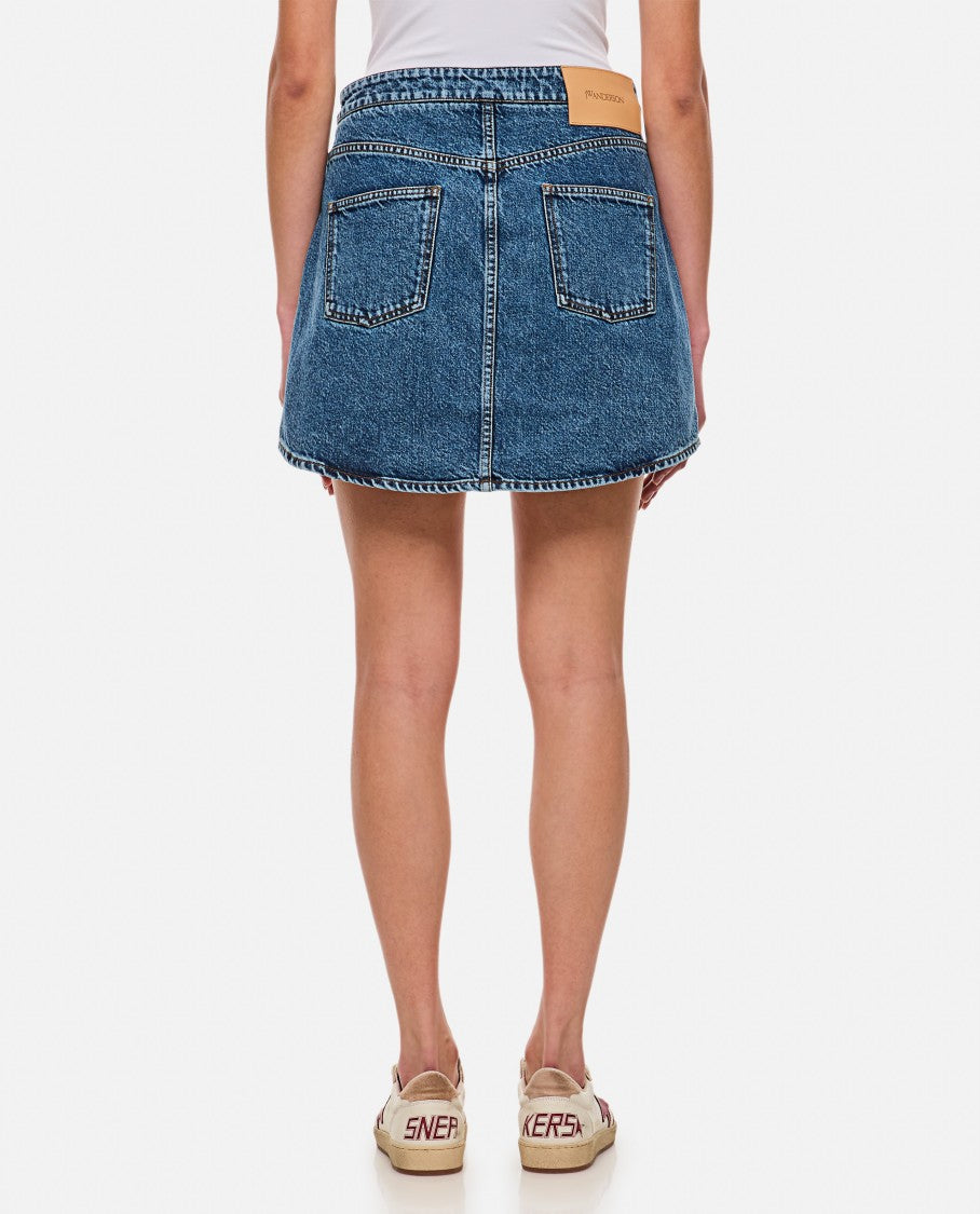 Patch Pocket Mini Skirt