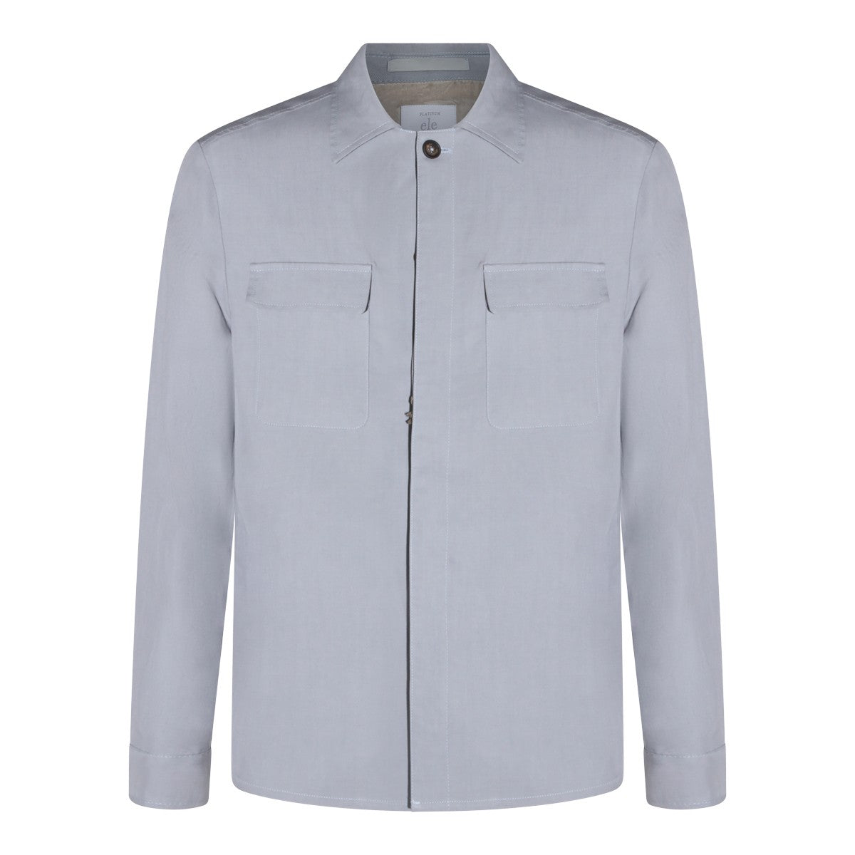 Structured Jacket with Front Zipper Closure