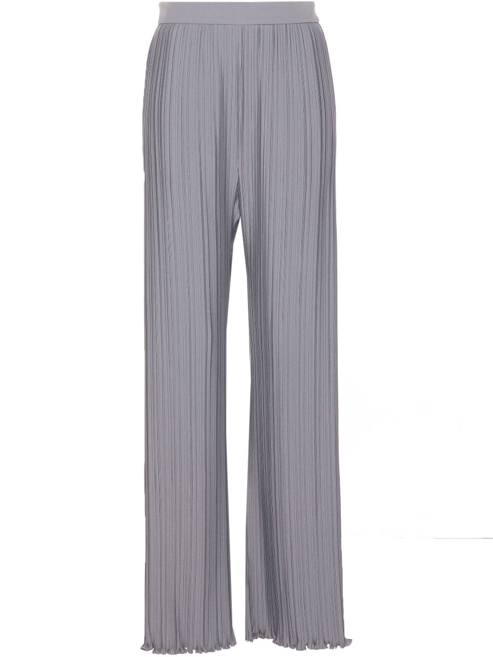 High-Waisted Straight Leg Trousers