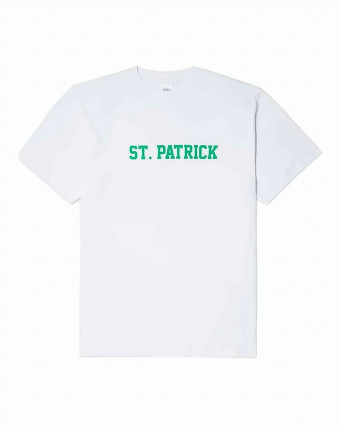 Short-Sleeve Cotton T-Shirt with Collegiate Print
