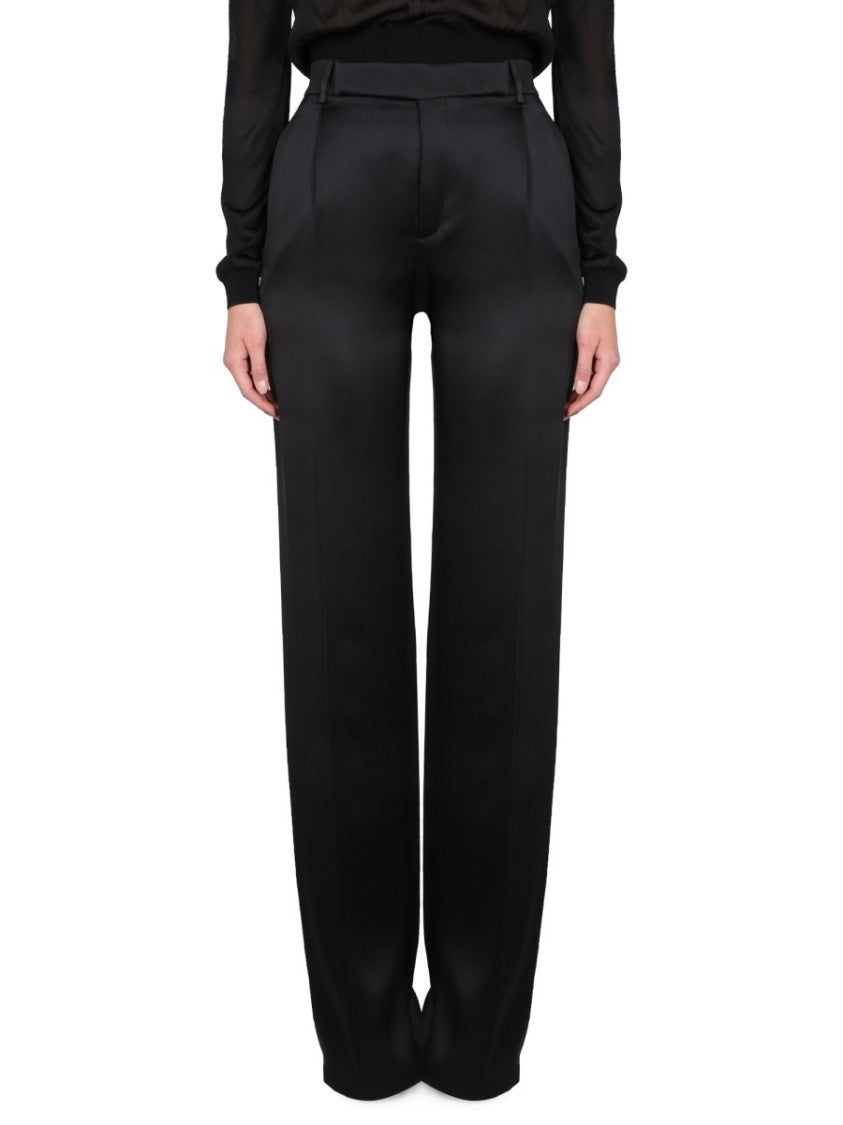 Satin Flared Pants