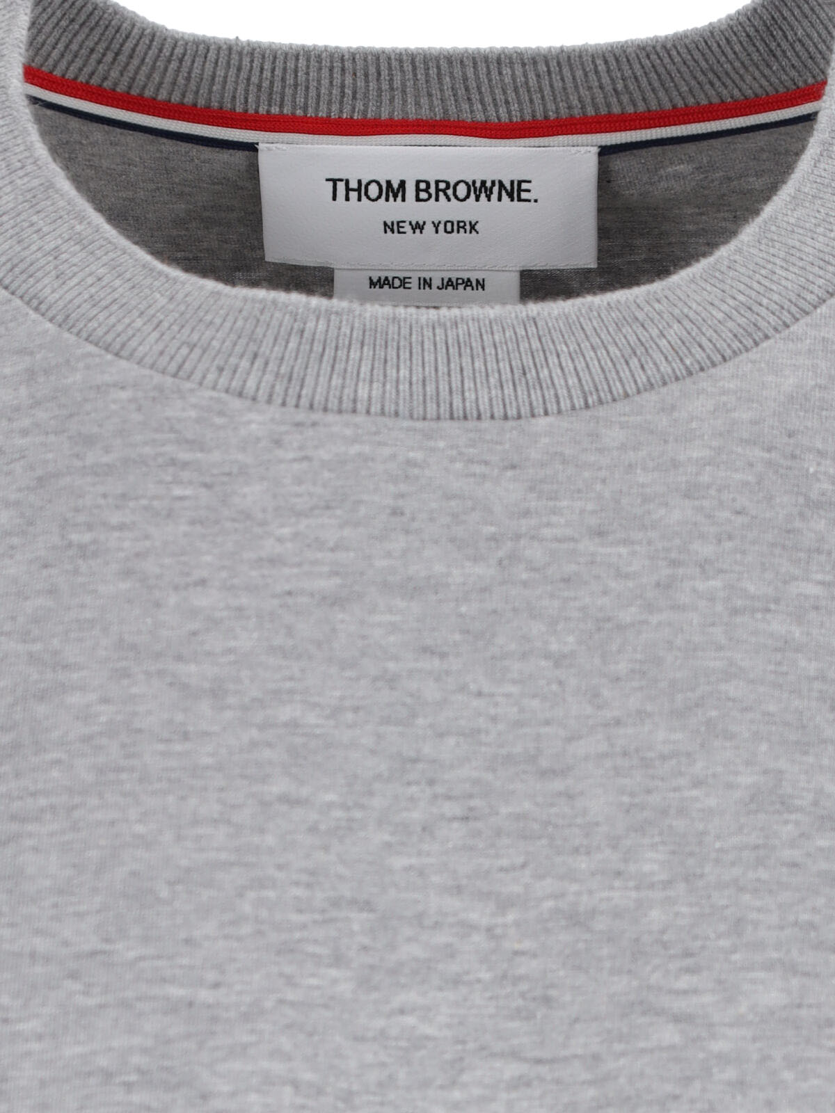 Grey Logo Long Sleeve T-Shirt